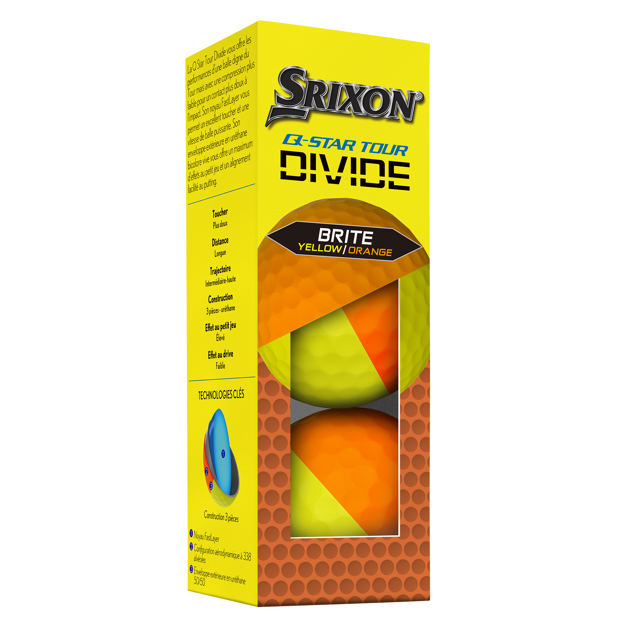 Q-STAR TOUR Divide 2 2024 Golf Balls