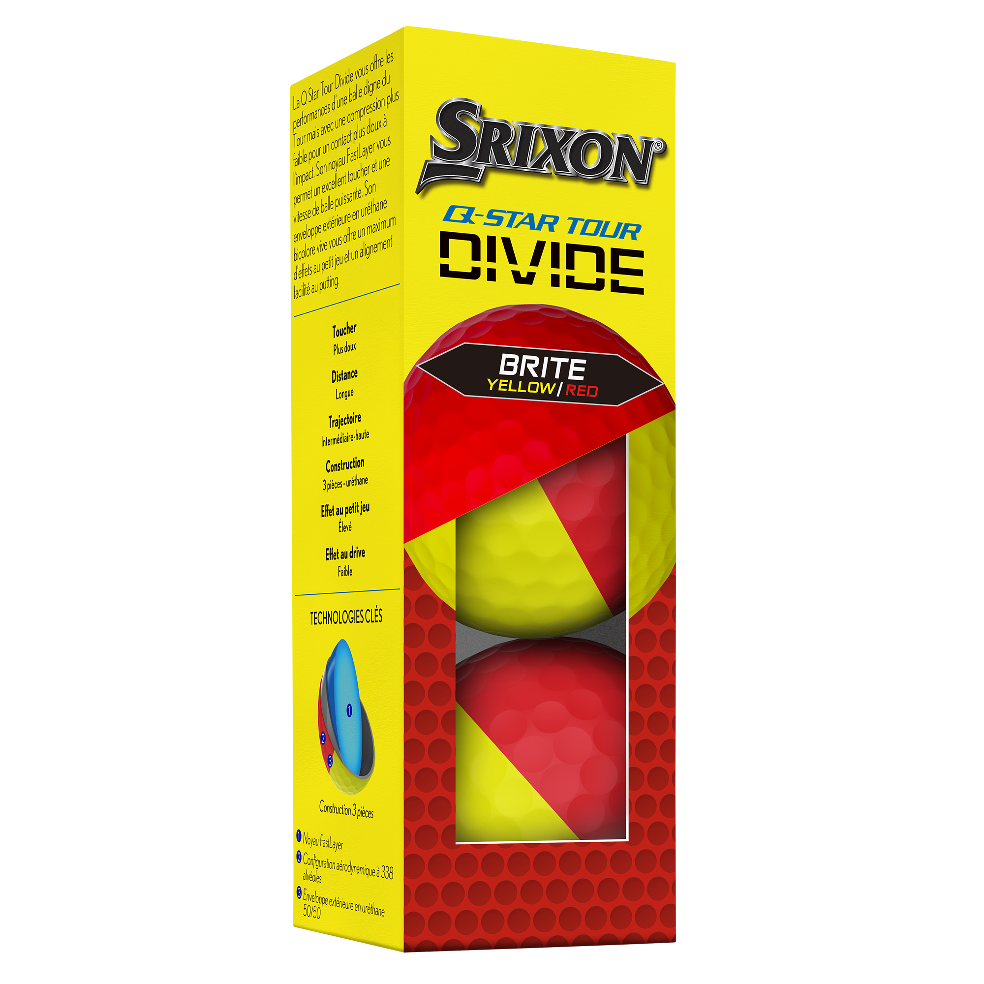 Q-STAR TOUR Divide 2 2024 Golf Balls