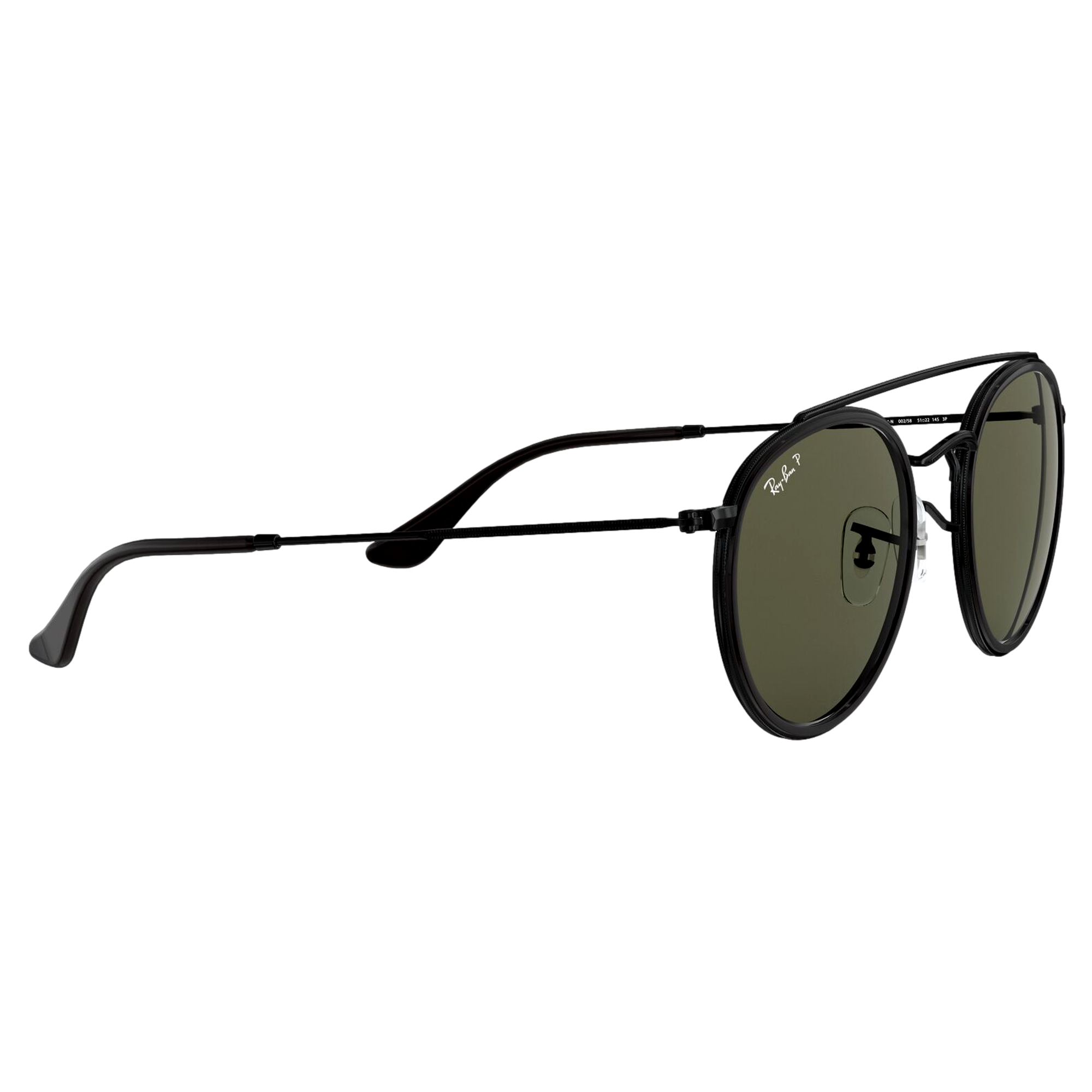 Round Double Bridge Polarized Sunglasses