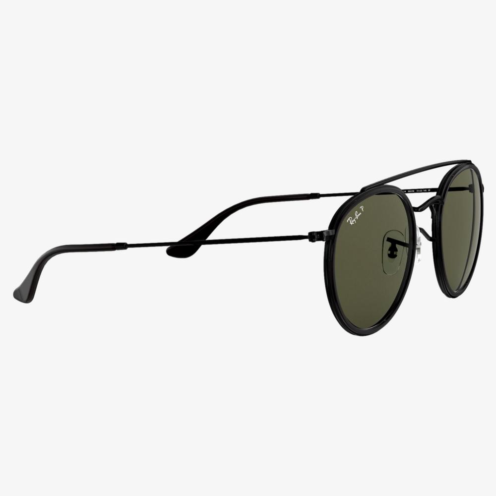 Round Double Bridge Polarized Sunglasses