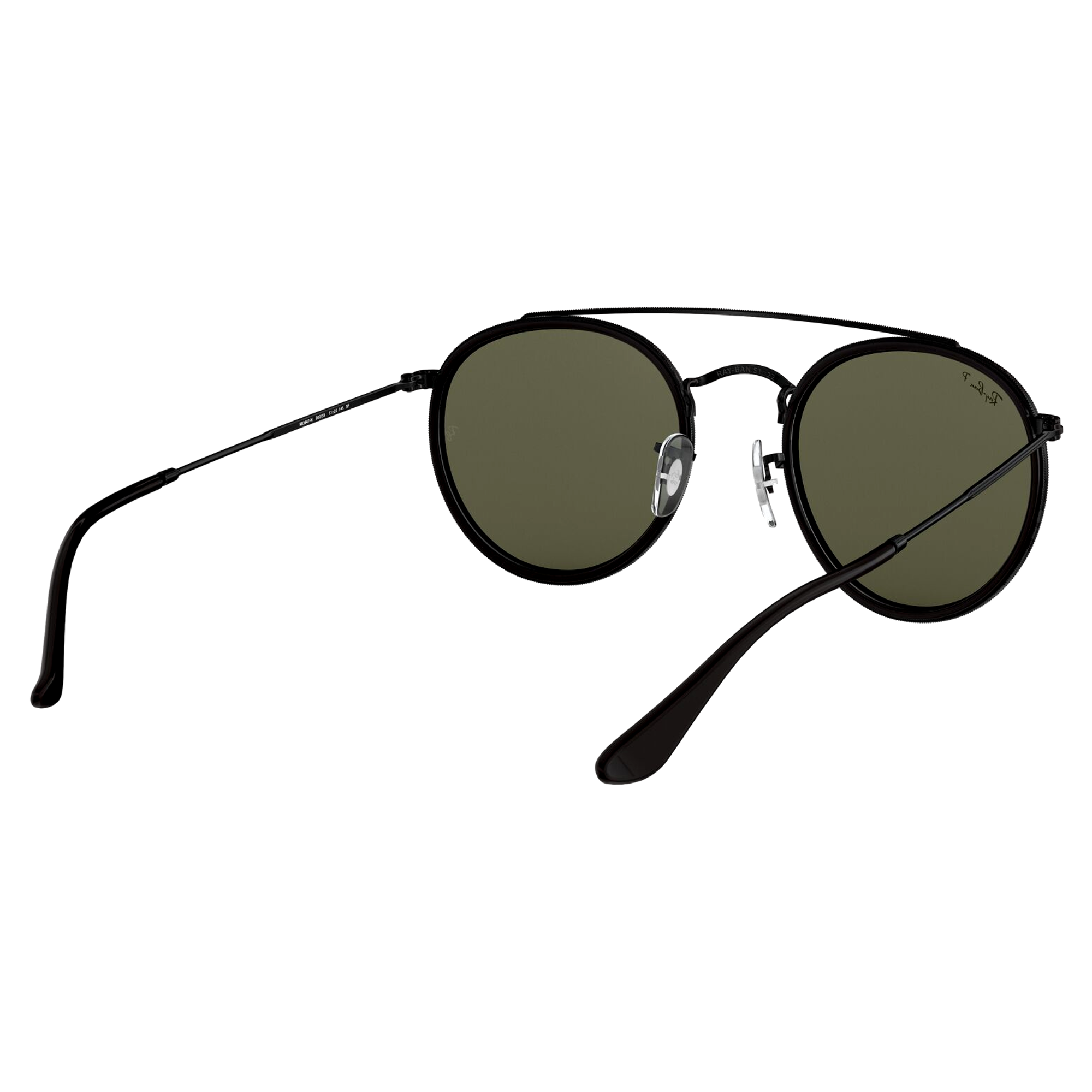 Round Double Bridge Polarized Sunglasses