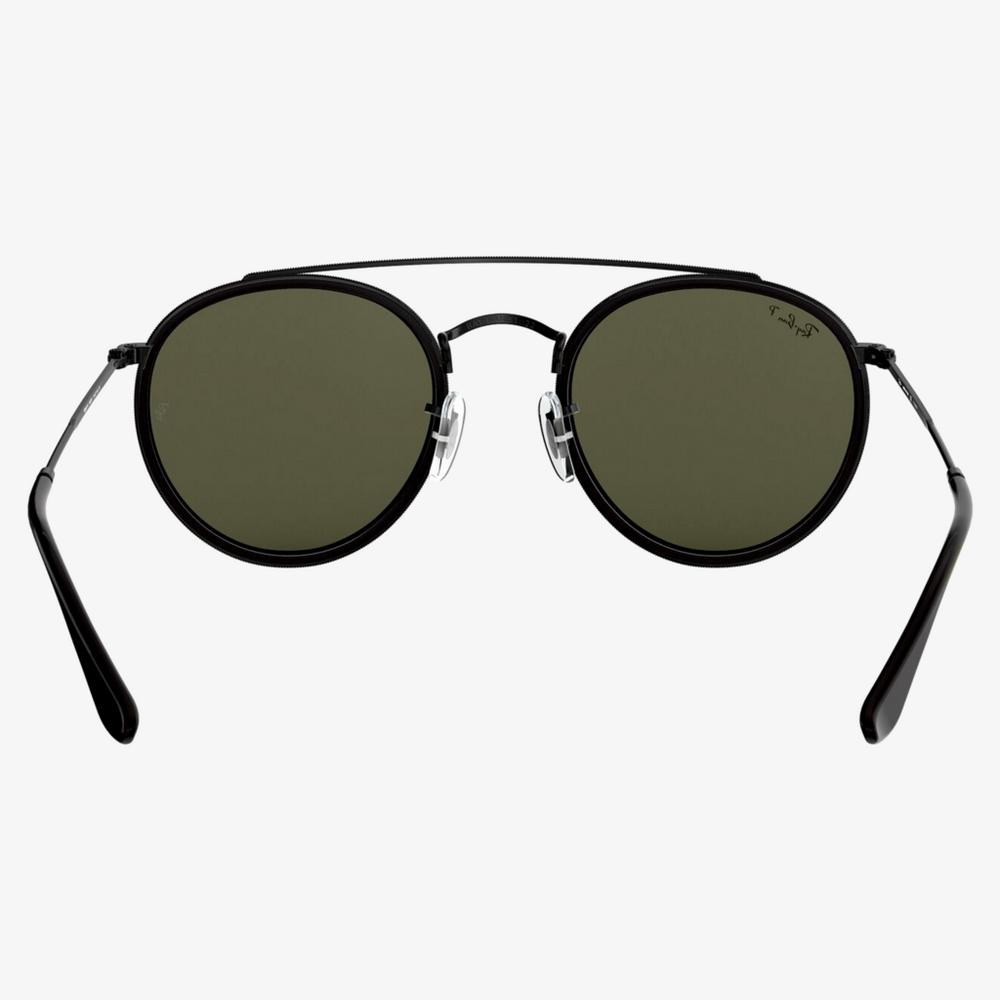 Round Double Bridge Polarized Sunglasses