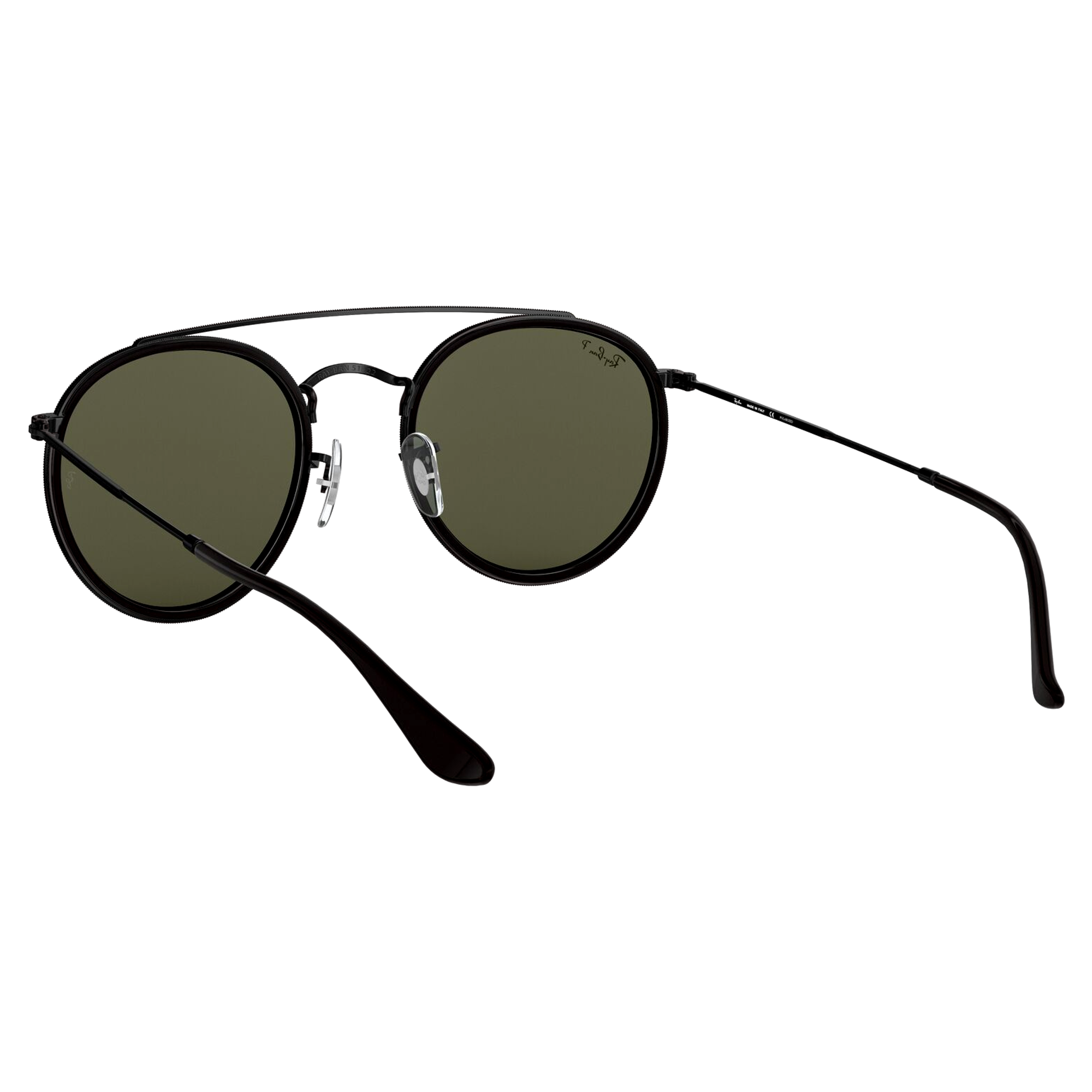 Round Double Bridge Polarized Sunglasses