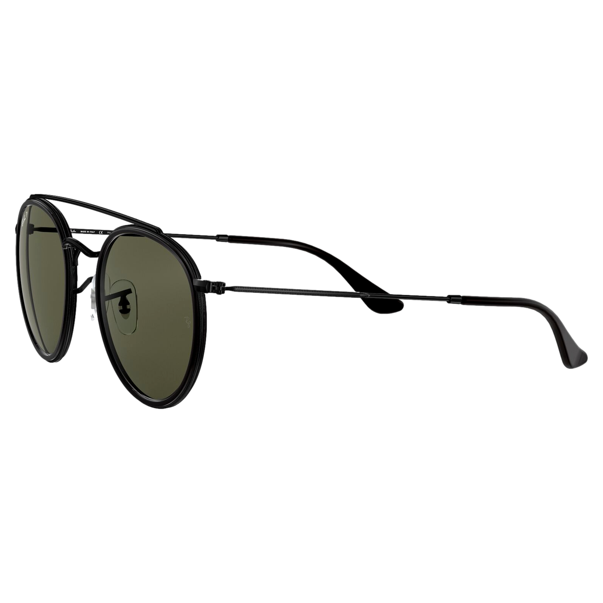 Round Double Bridge Polarized Sunglasses