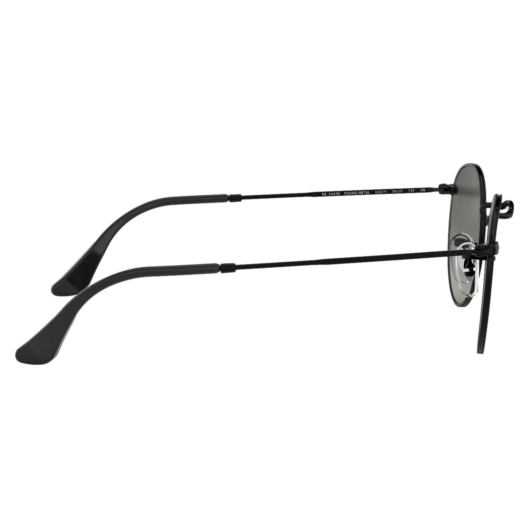 Round Flat Metal Sunglasses