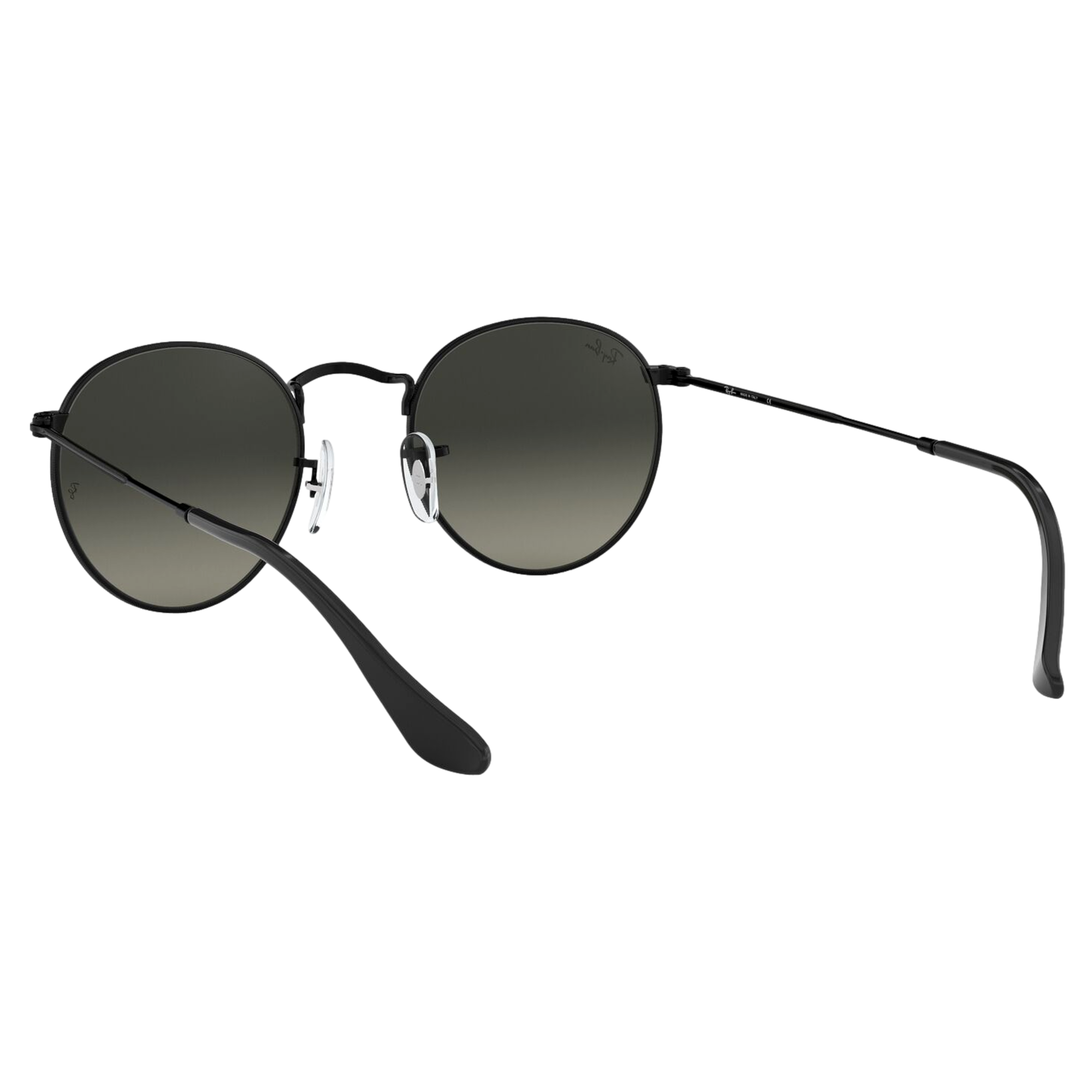 Round Flat Metal Sunglasses