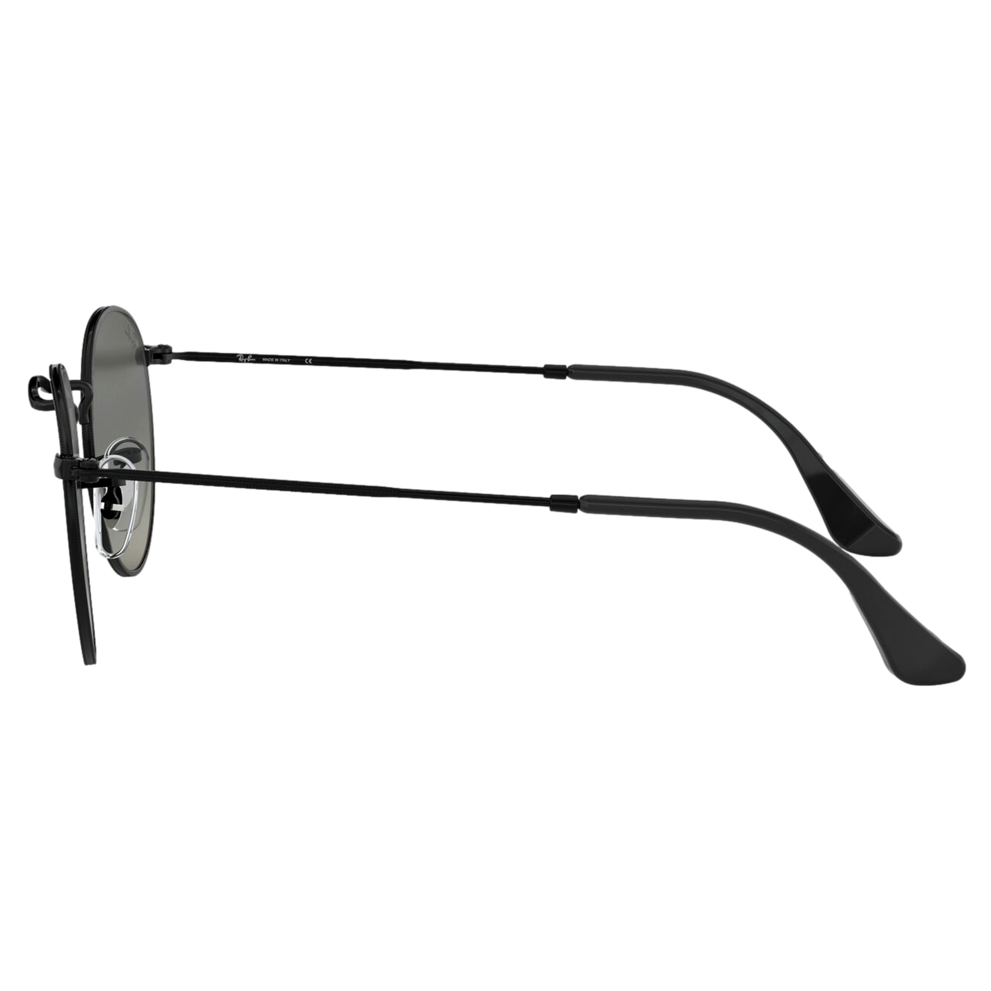 Round Flat Metal Sunglasses