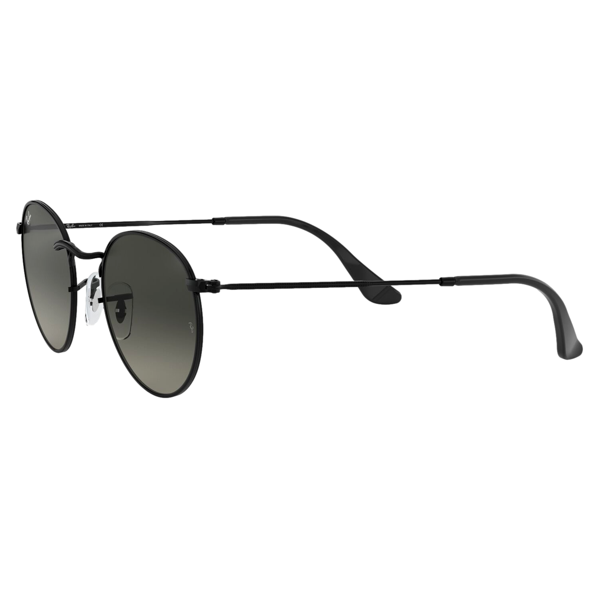 Round Flat Metal Sunglasses