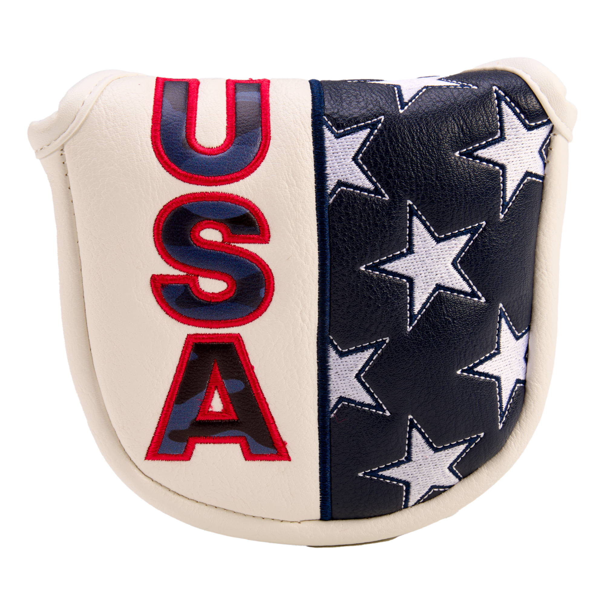 USA Camo Mallet Putter Headcover