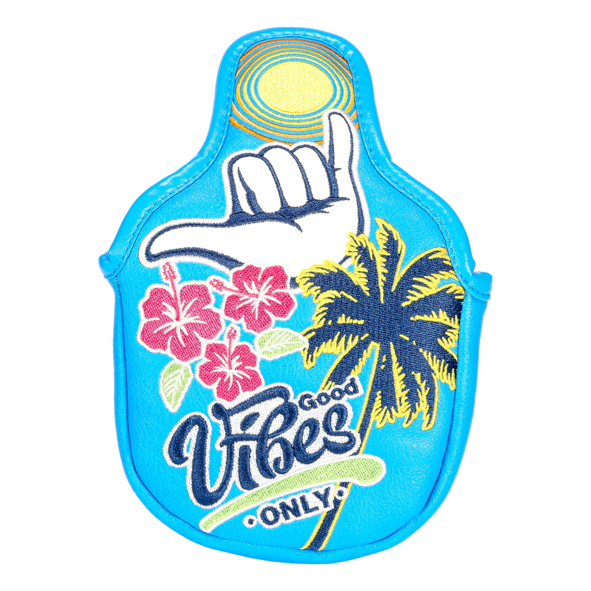 Good Vibes Mallet Putter Headcover