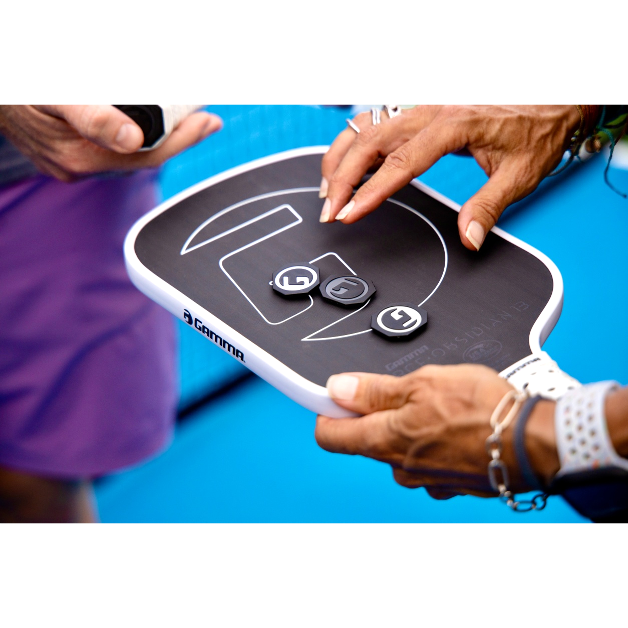 Pickleball Paddle End Cap Weights