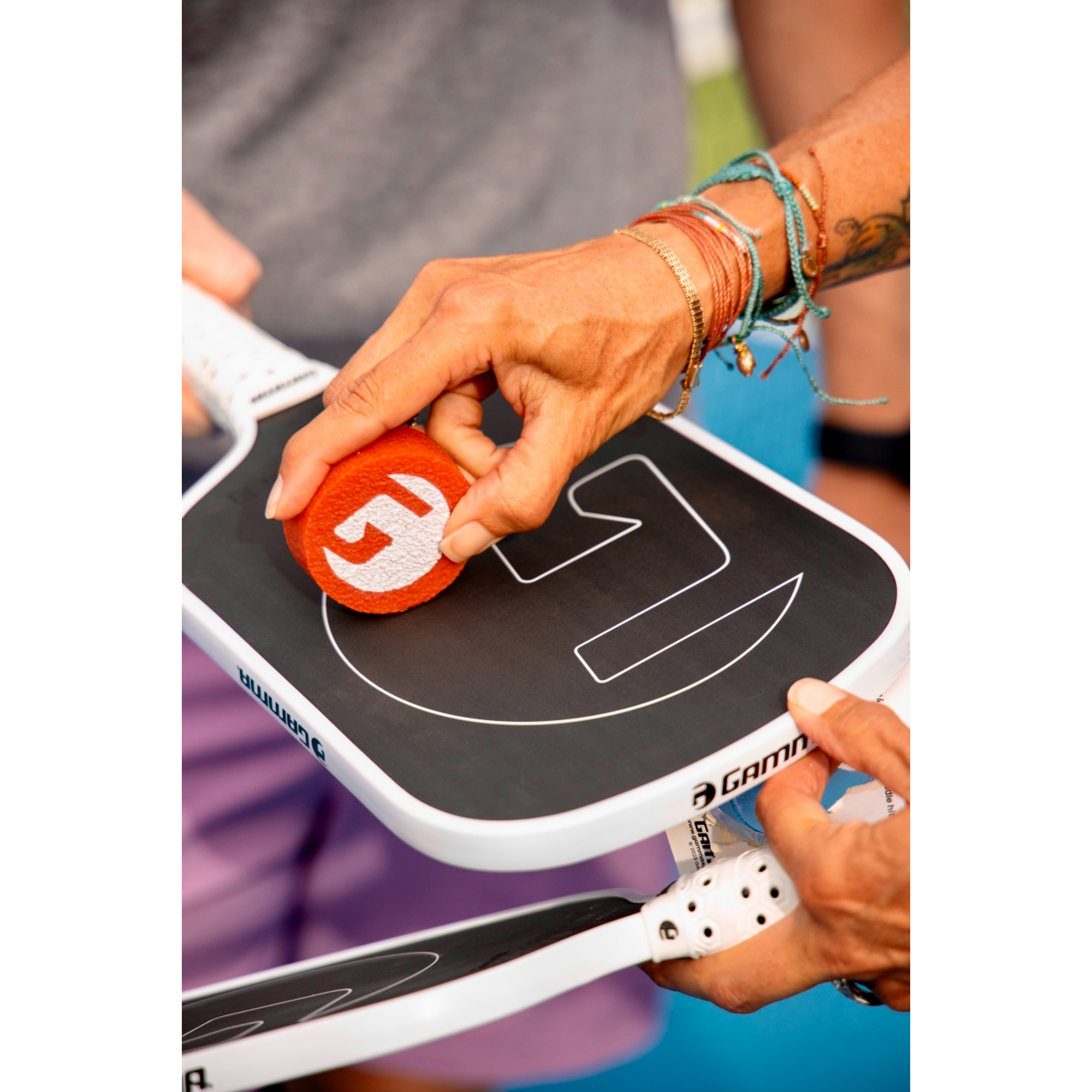 Pickleball Paddle Cleaning Block