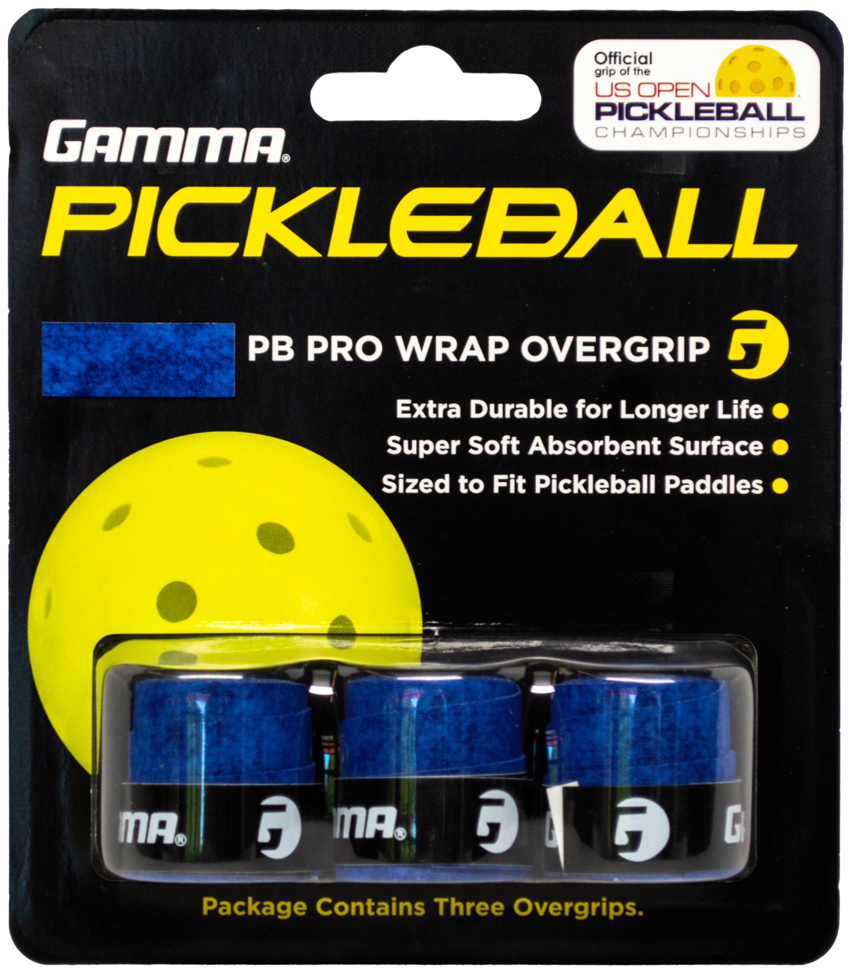 ProWrap Pickleball Overgrip 3-Pack