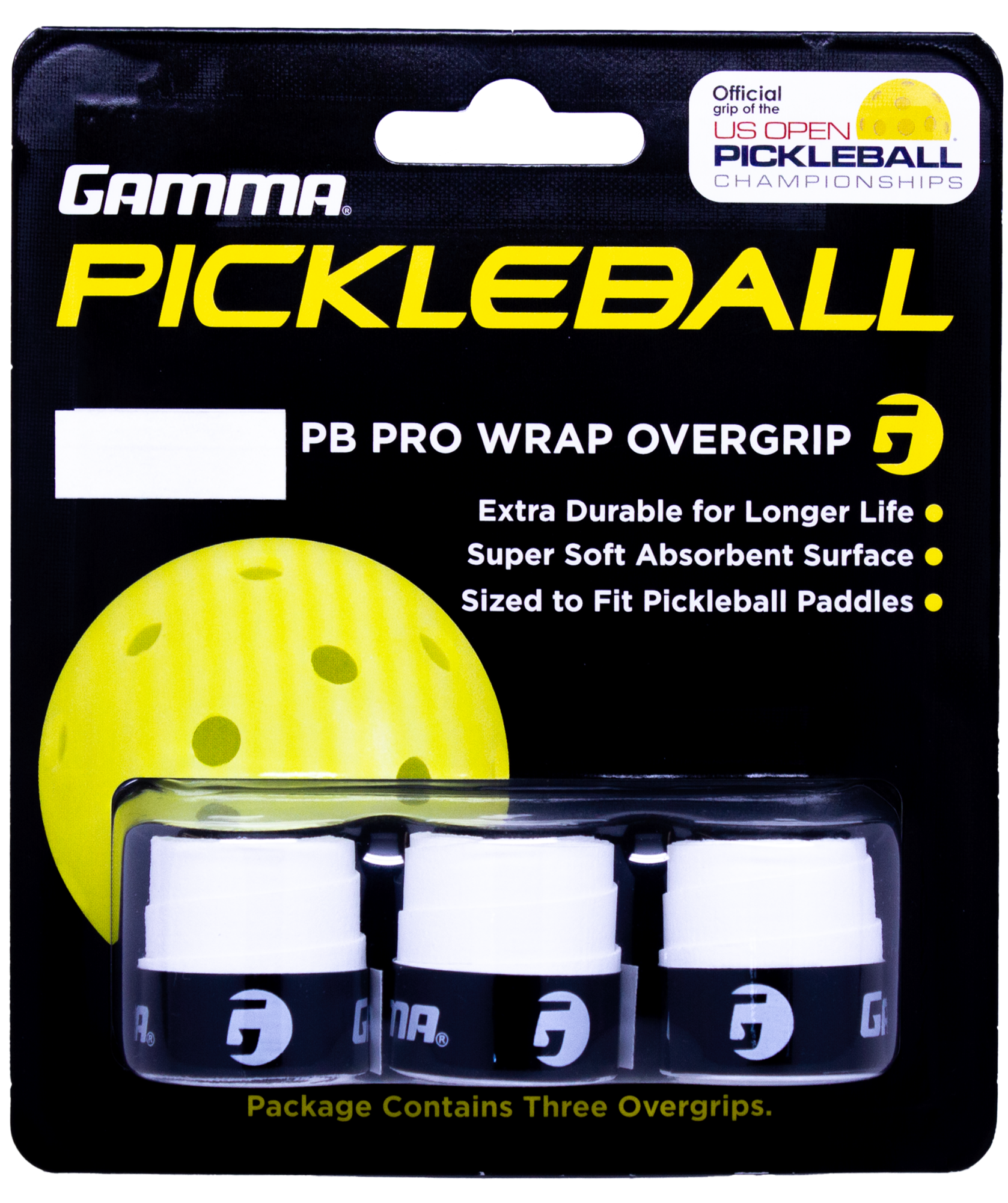 ProWrap Pickleball Overgrip 3-Pack