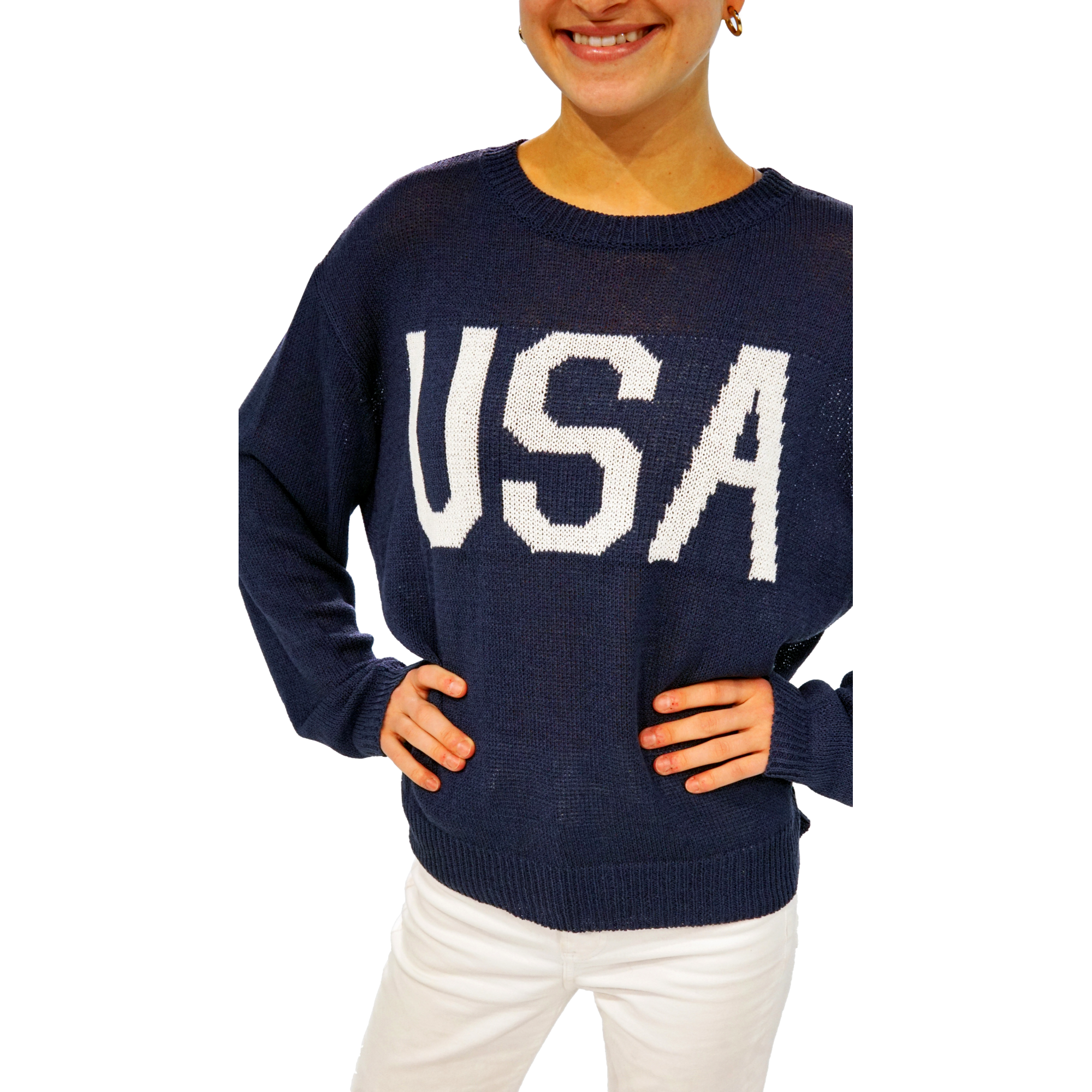 Americana USA Motif Sweater