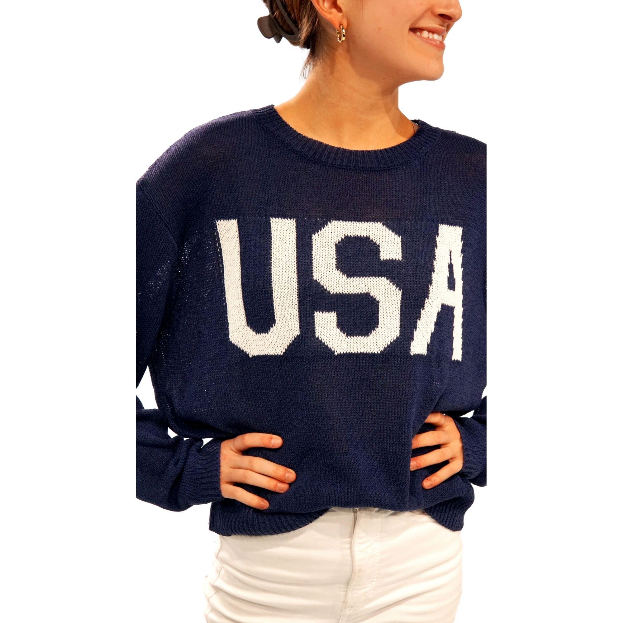 Americana USA Motif Sweater
