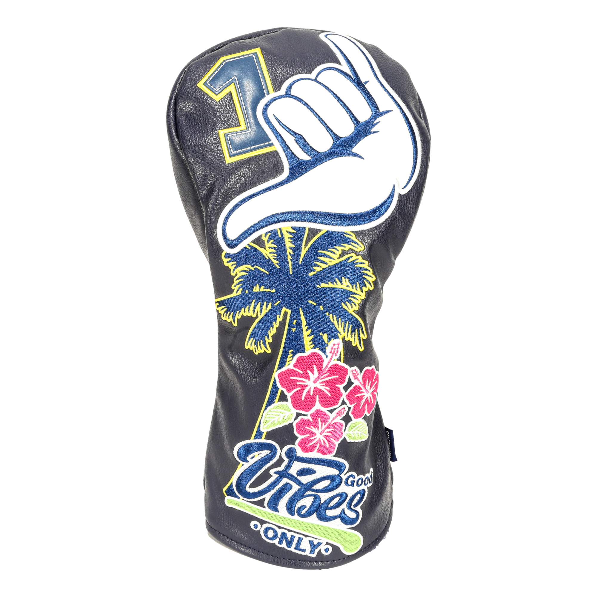 Good Vibes Navy Driver Headcover