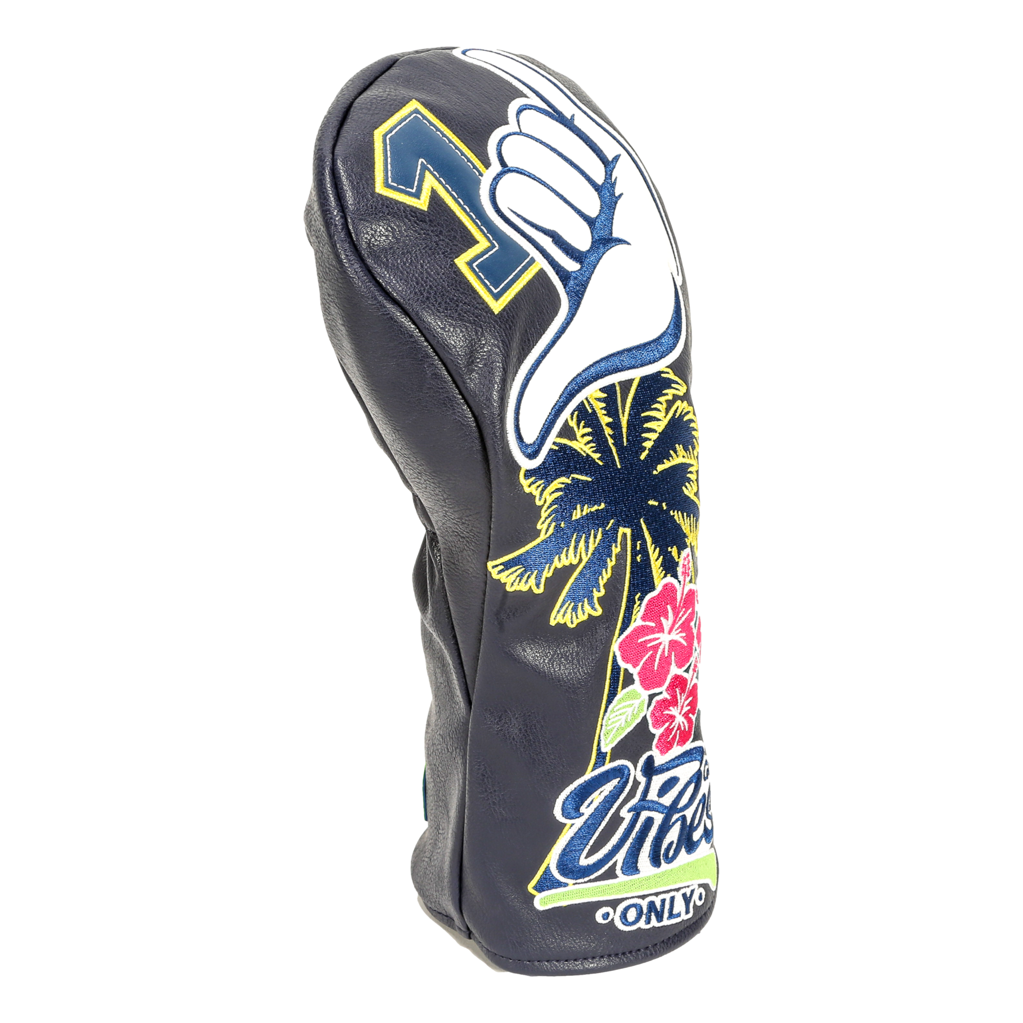 Good Vibes Navy Driver Headcover