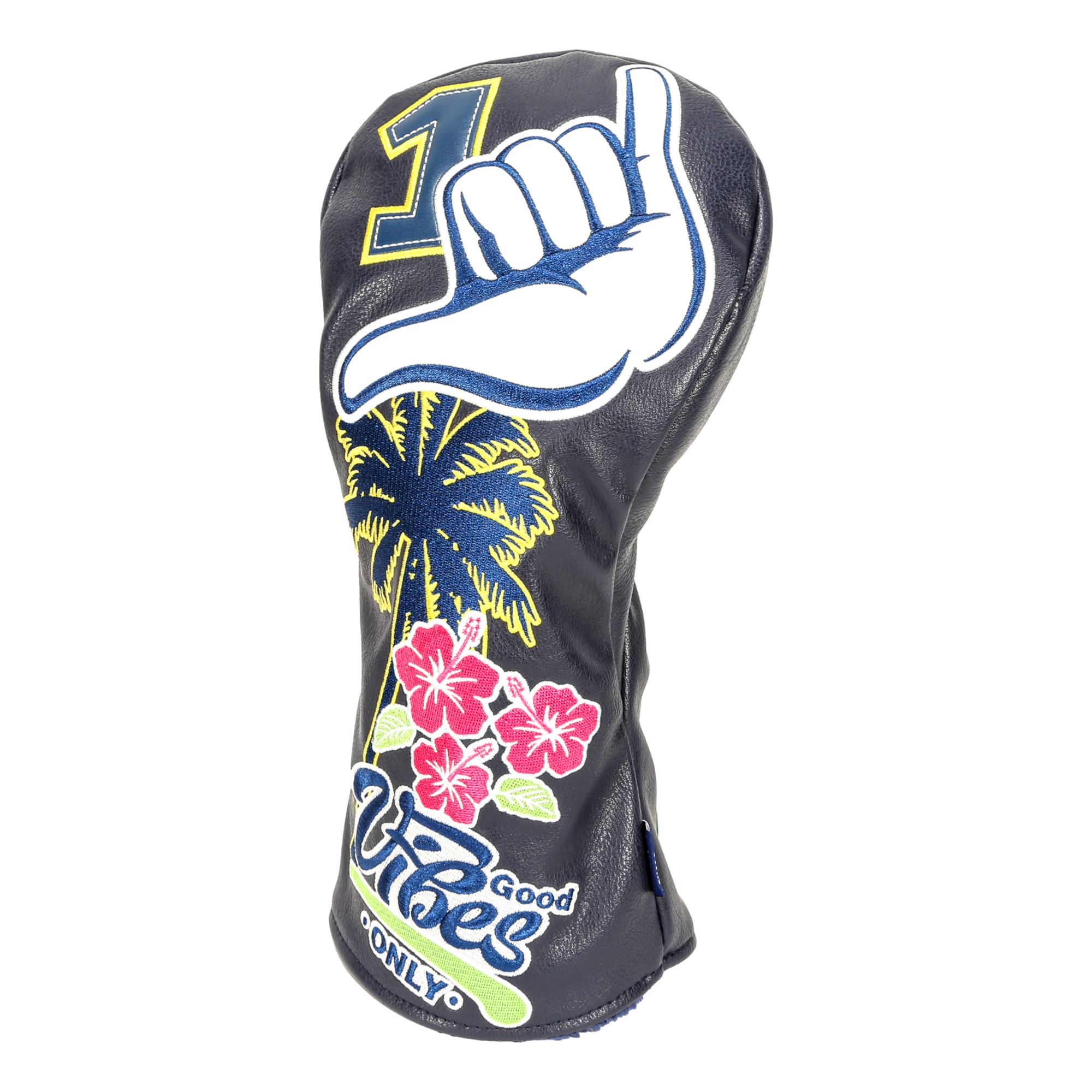 Good Vibes Navy Driver Headcover