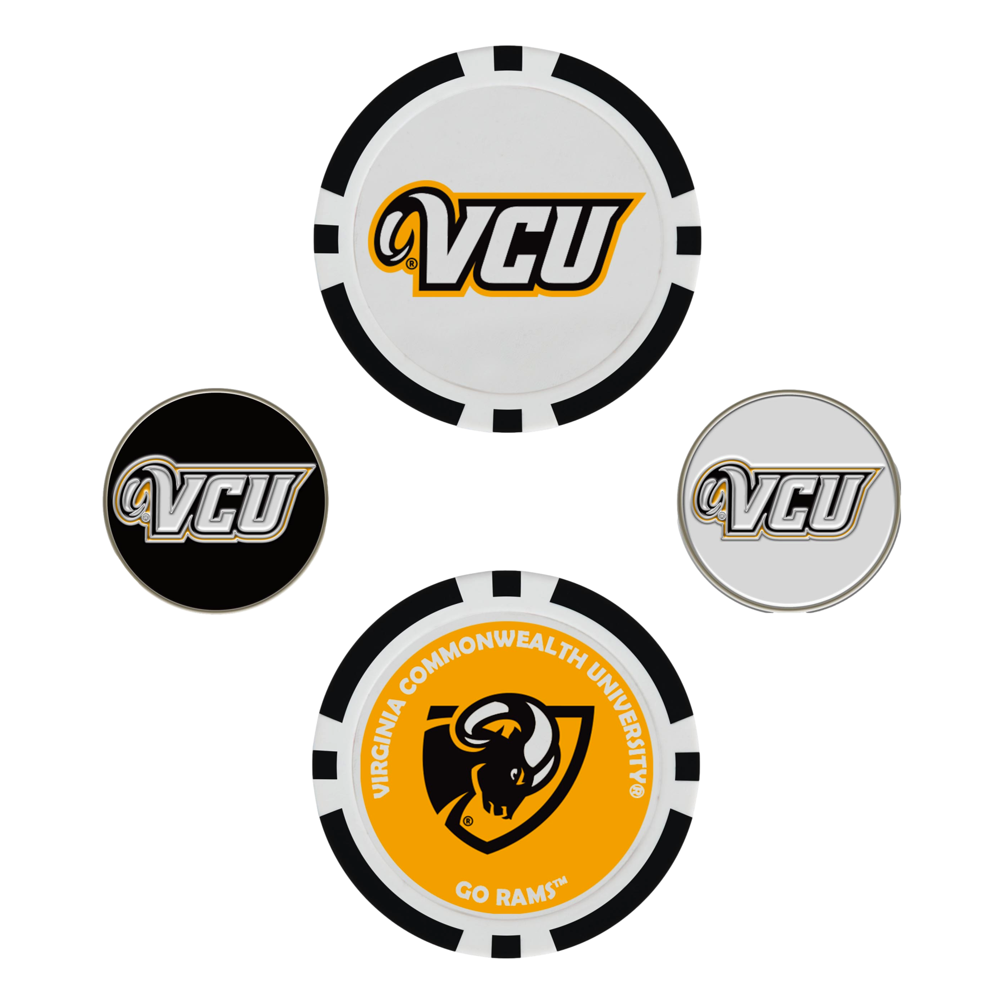 VCU Rams Ball Marker Set