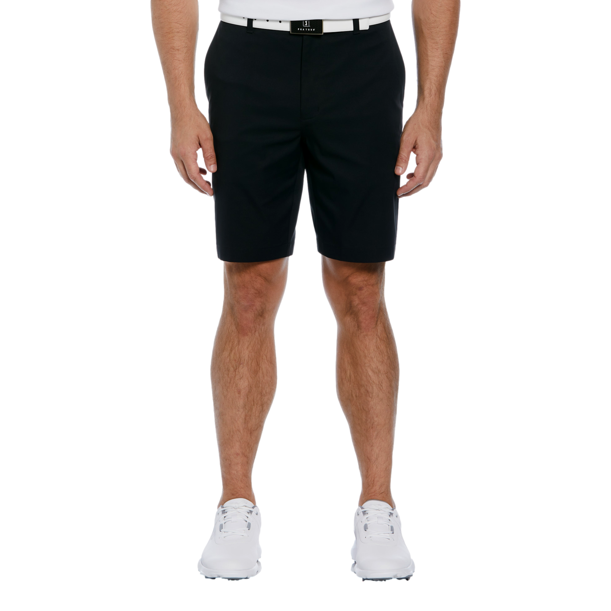 9" Solid Golf Shorts with Active Waistband