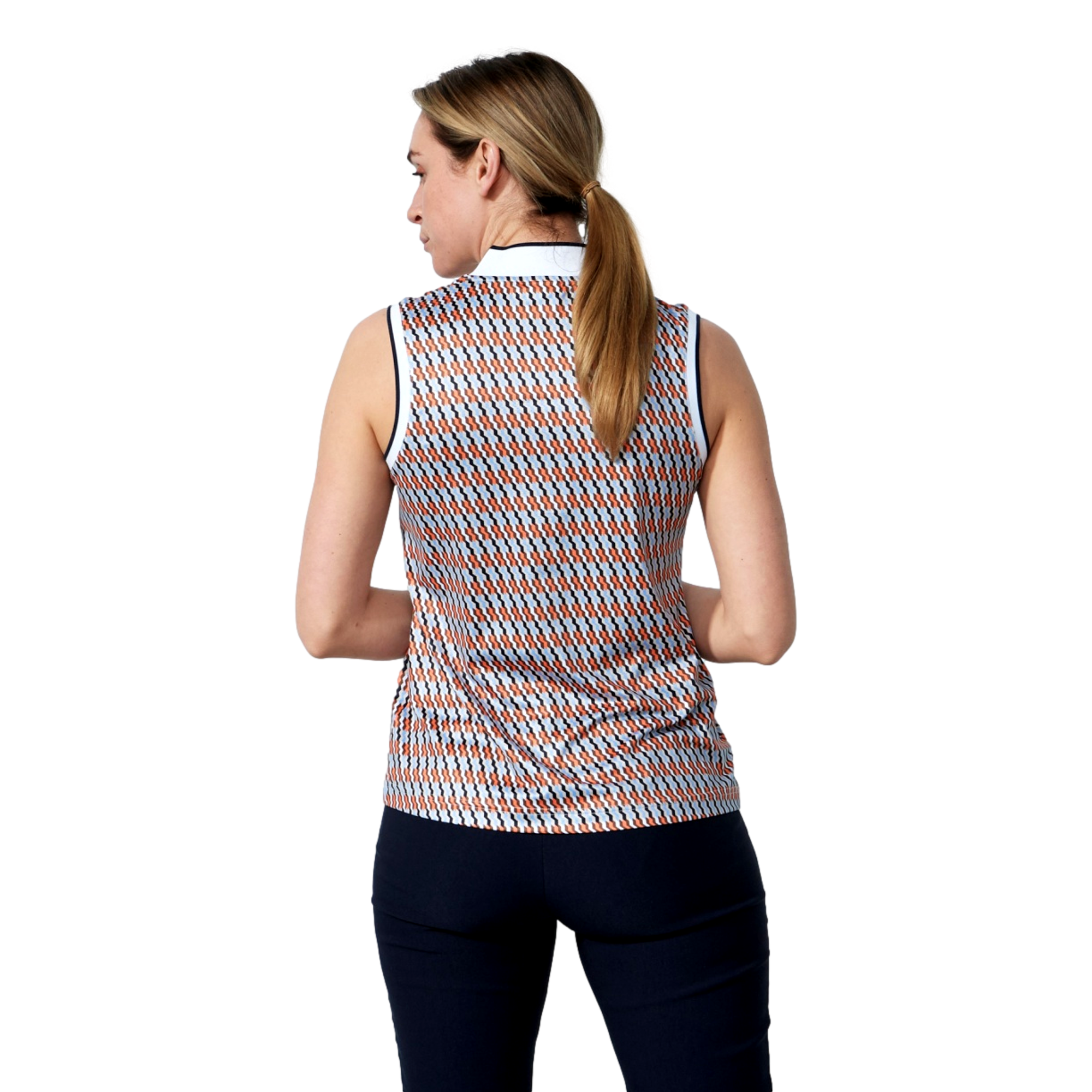 Delta Women's Sleeveless Golf Polo Shirt