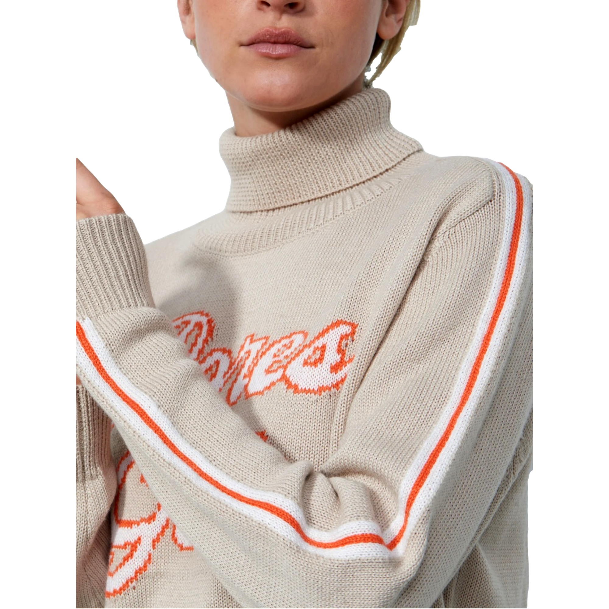 Apres Golf Fernie Raw Roll-Neck Knit Sweater | PGA TOUR Superstore