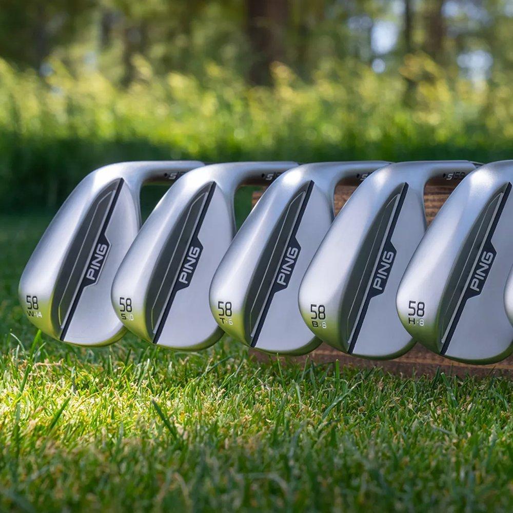 S159 Chrome Wedge w/ Steel Shafts
