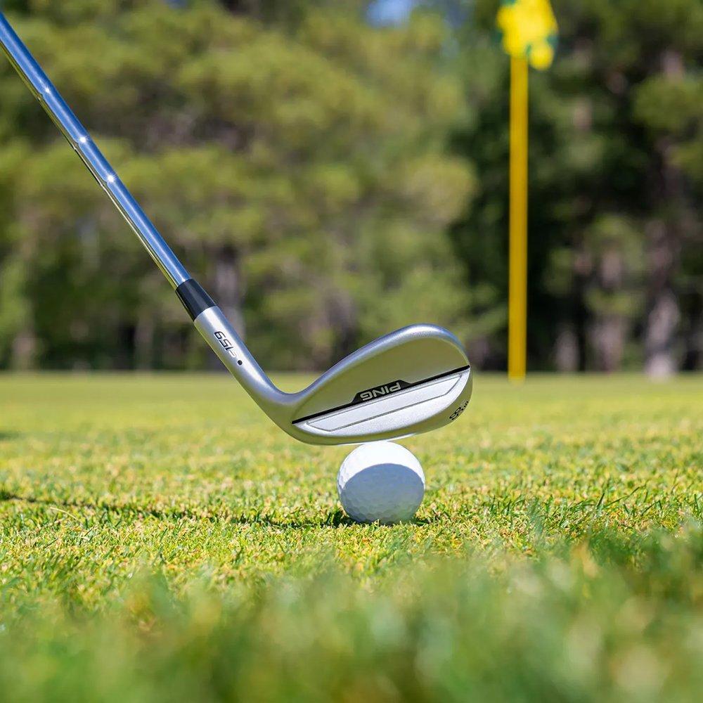 S159 Chrome Wedge w/ Steel Shafts