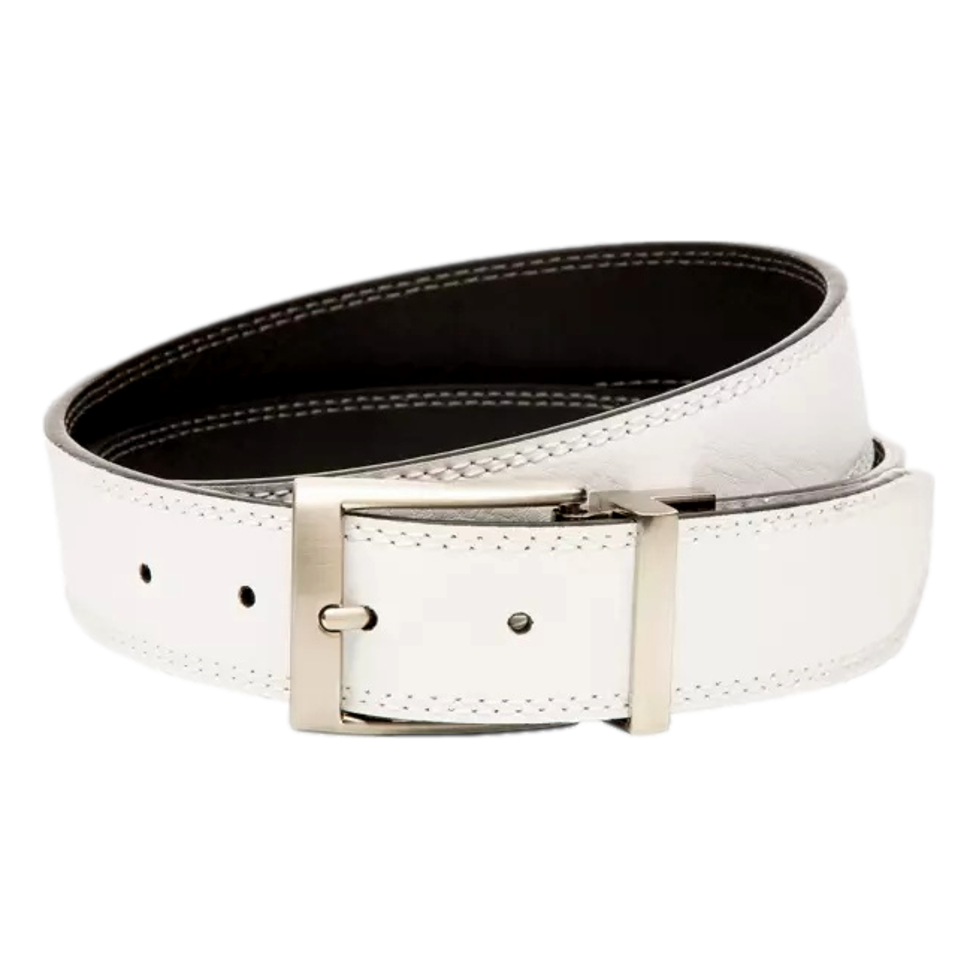 Nike Men's Double Row Stitch Reversible Golf Belt