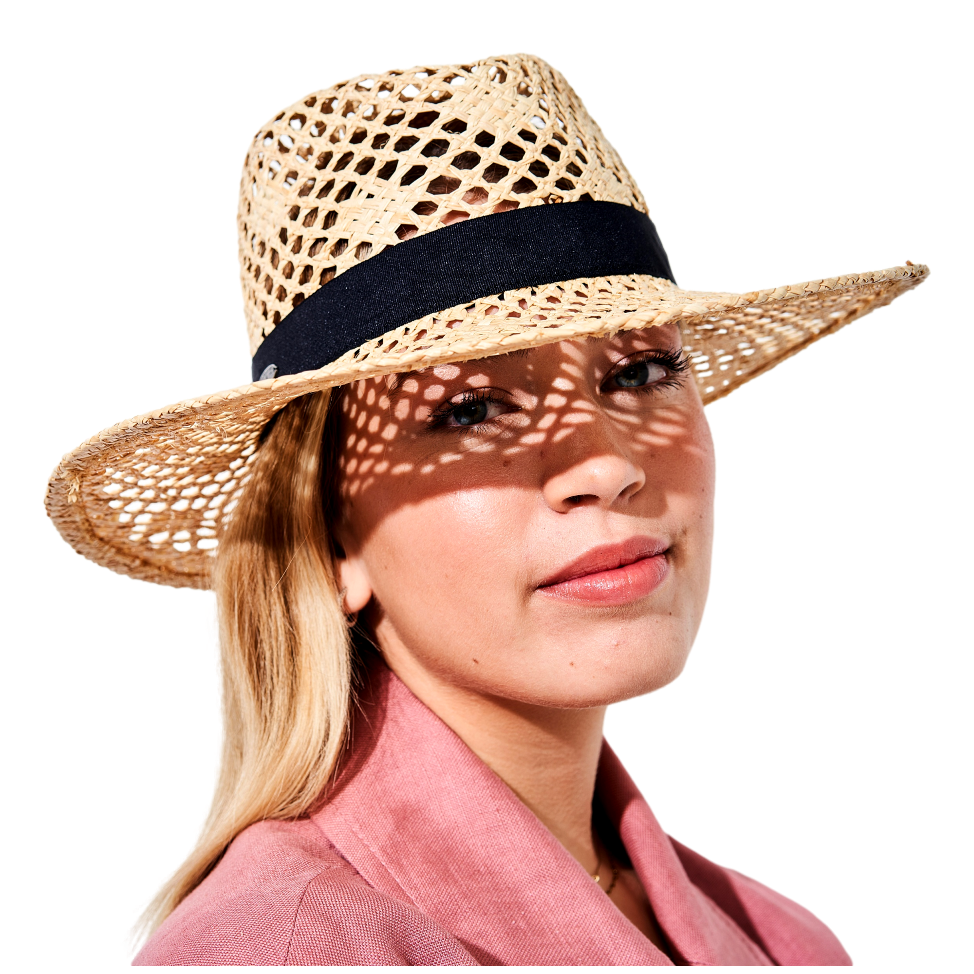 Faina Raffia Straw Hat