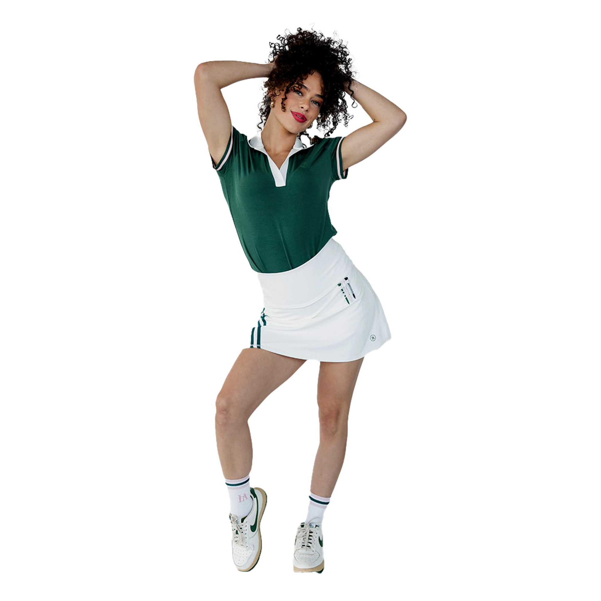 Angie Polo Women's Short Sleeve Golf Polo Shirt