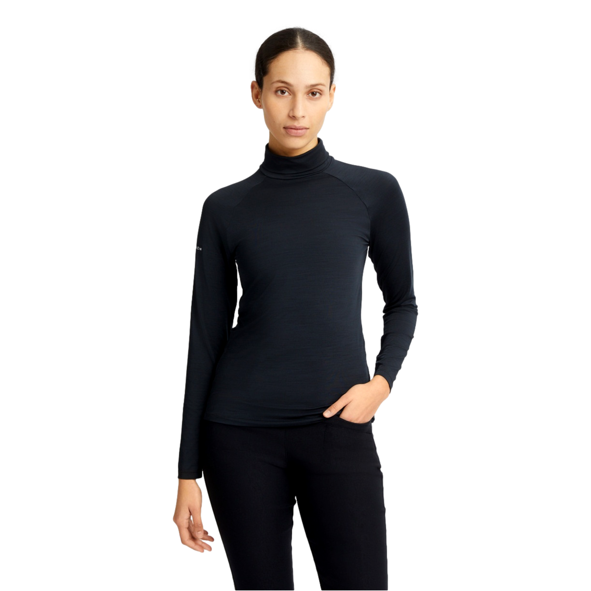 Haily Turtleneck Long Sleeve Polo