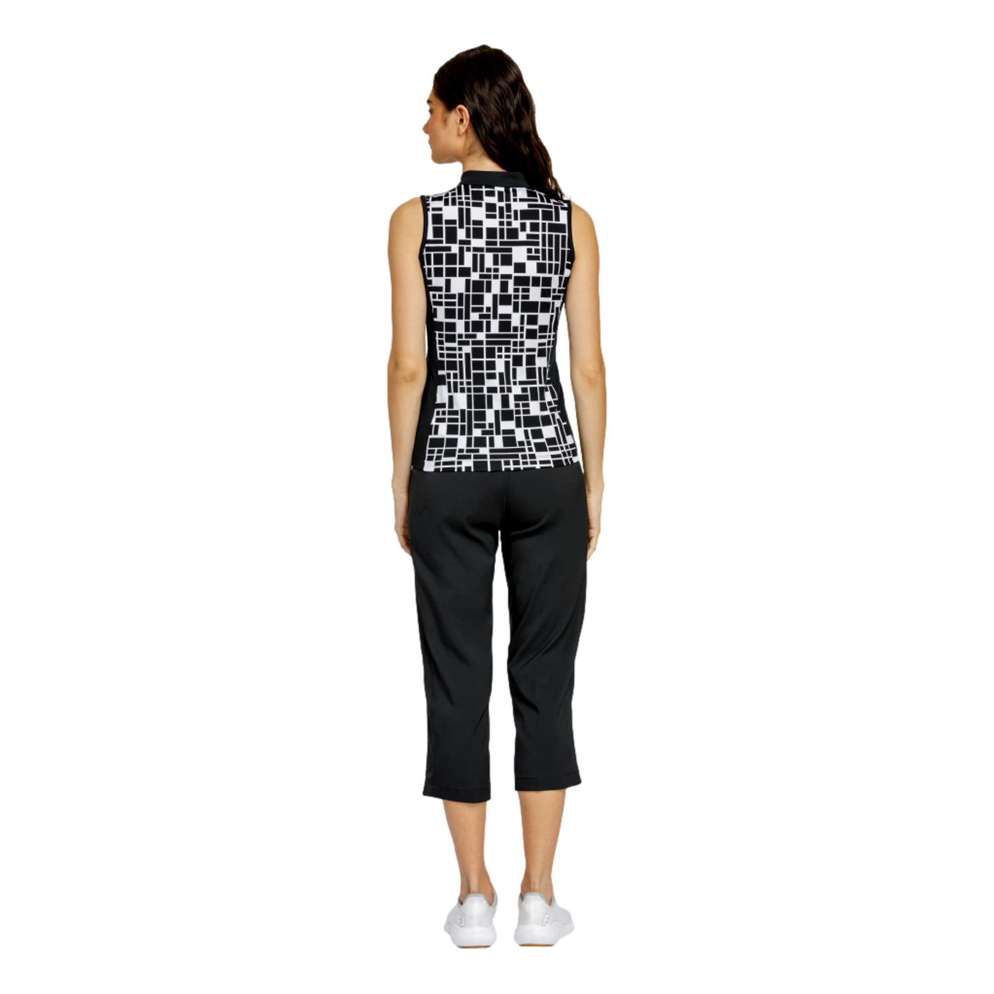 Florentina Sleeveless Quarter Zip Top
