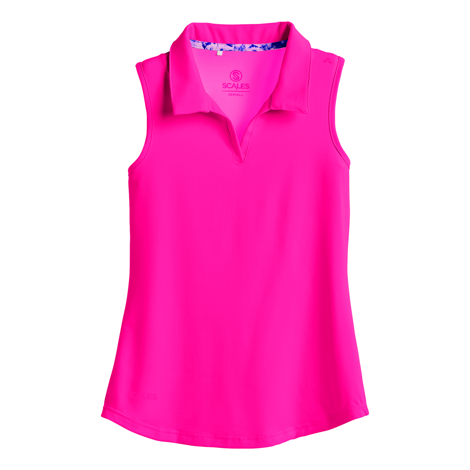 Offshore Solid Women's Sleeveless Golf Polo Shirt