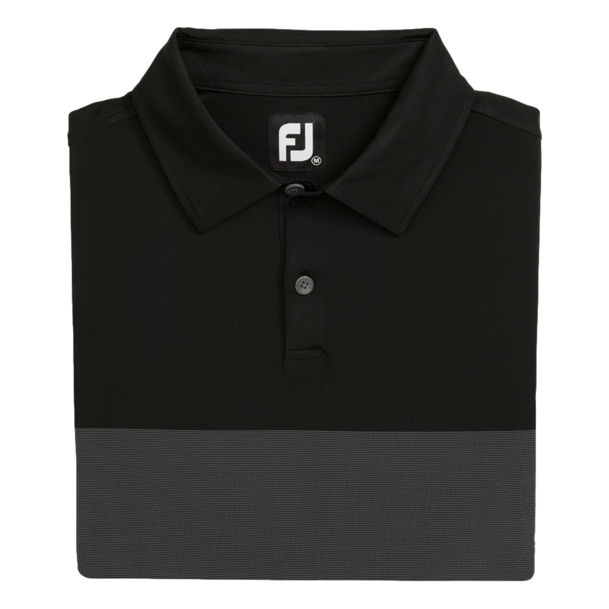 Tonal Block Lisle Men's Short Sleeve Golf Polo Shirt