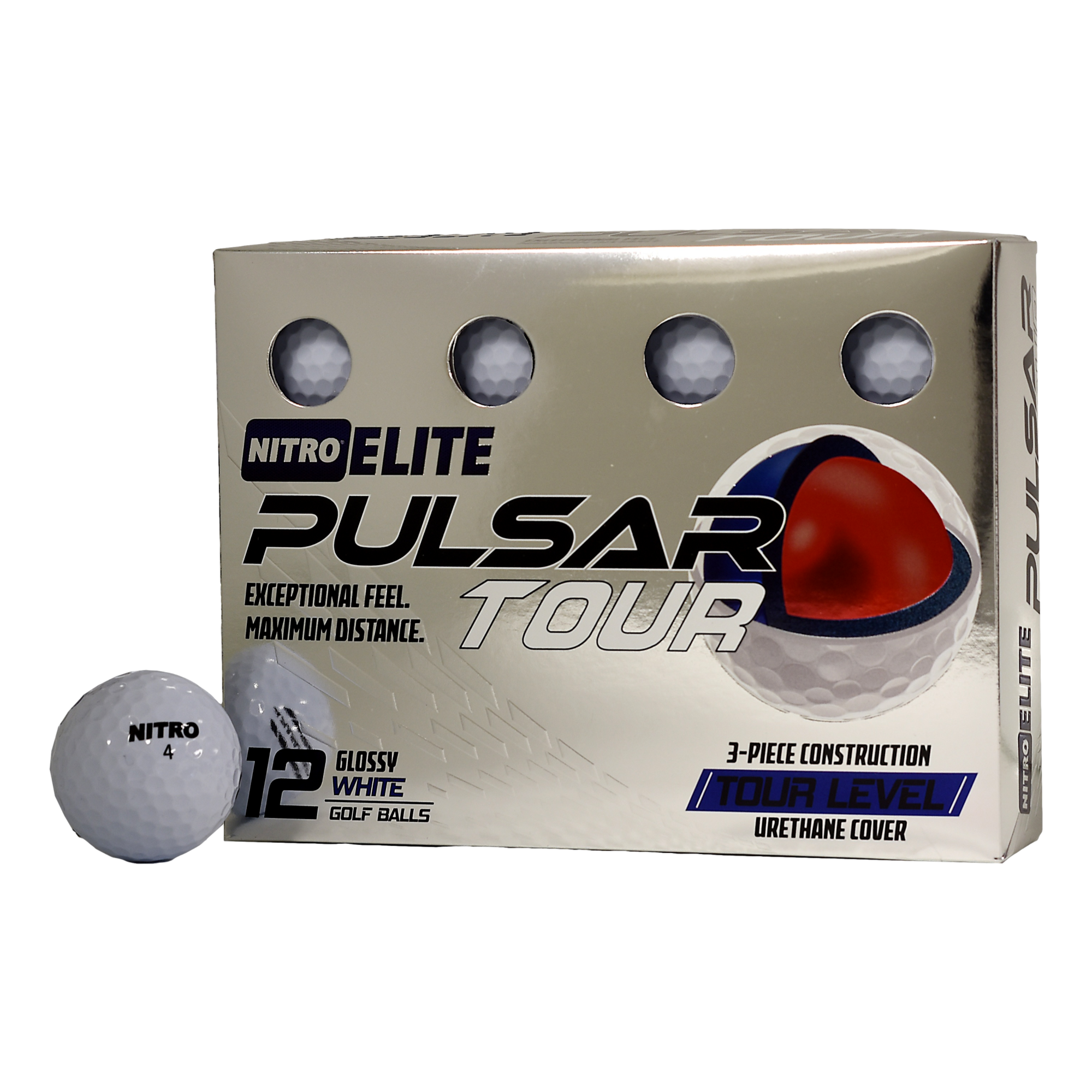 Nitro Golf Pulsar Elite Golf Balls