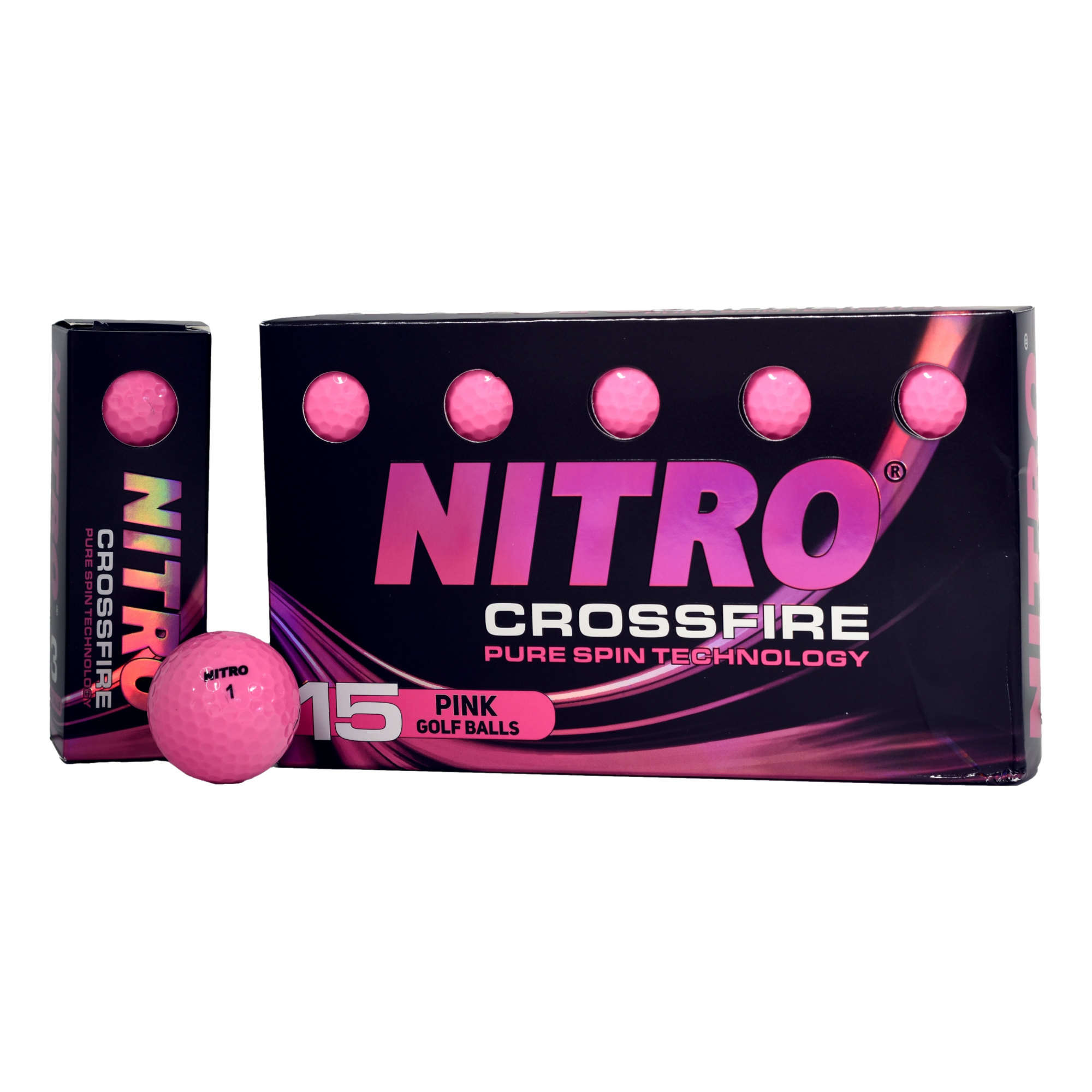 Crossfire Golf Balls - 15 Pack