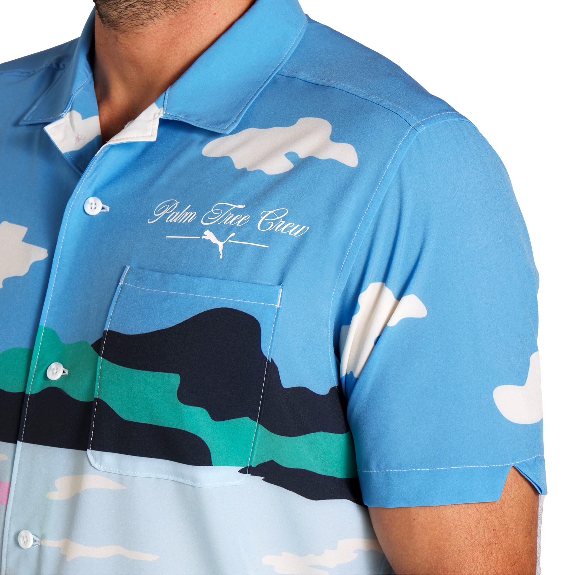 PUMA x PTC Open Collar Print