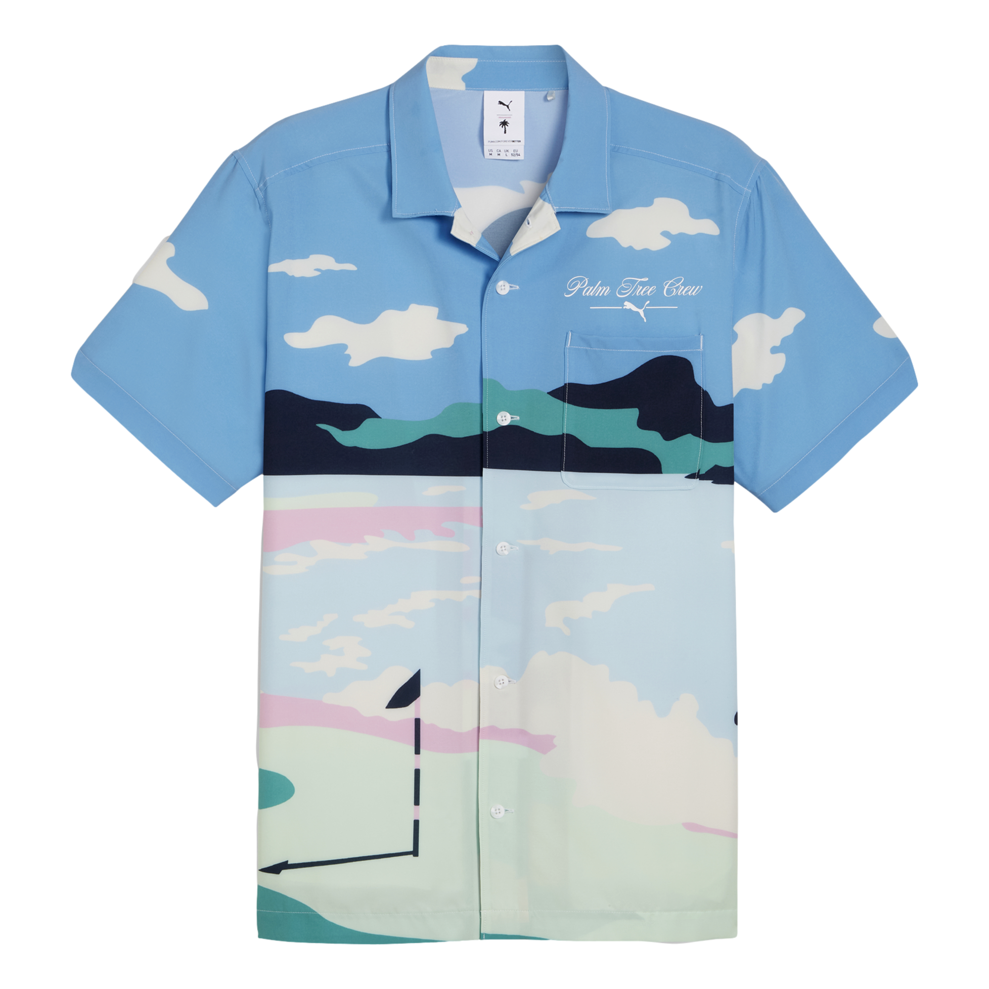 PUMA x PTC Open Collar Print