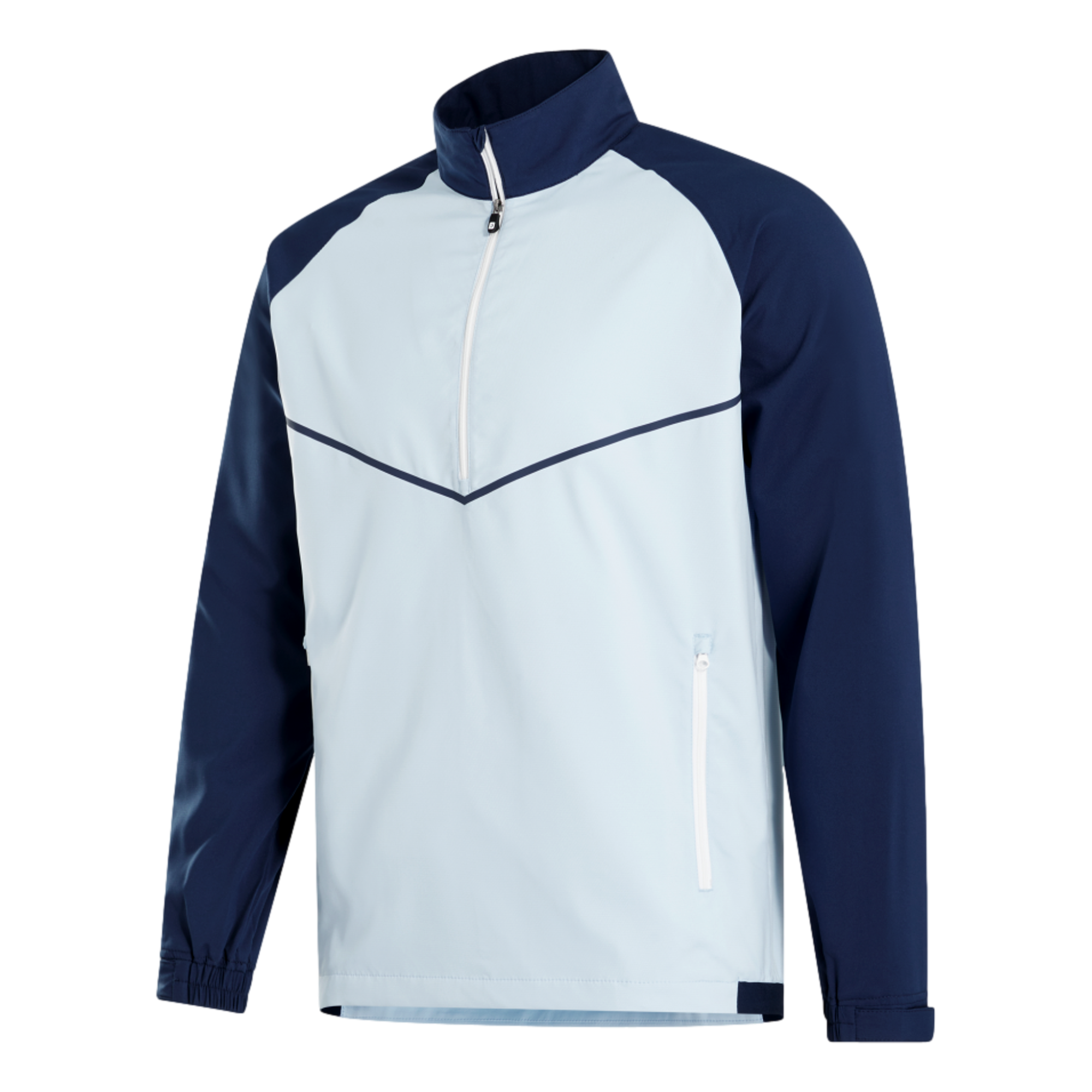 Zephyr Long Sleeve Men's Golf Quarter Zip Windshirt
