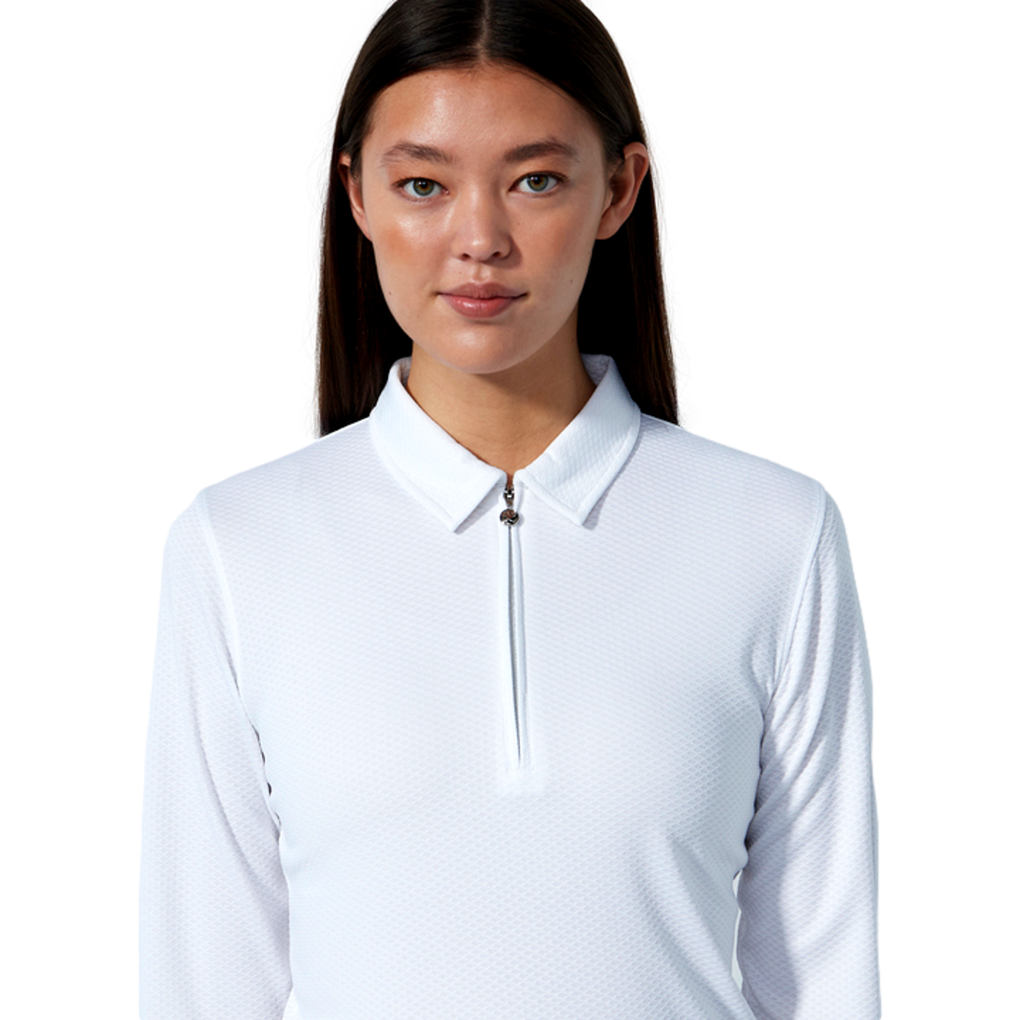 Peoria Women's Long Sleeve Golf Polo Shirt