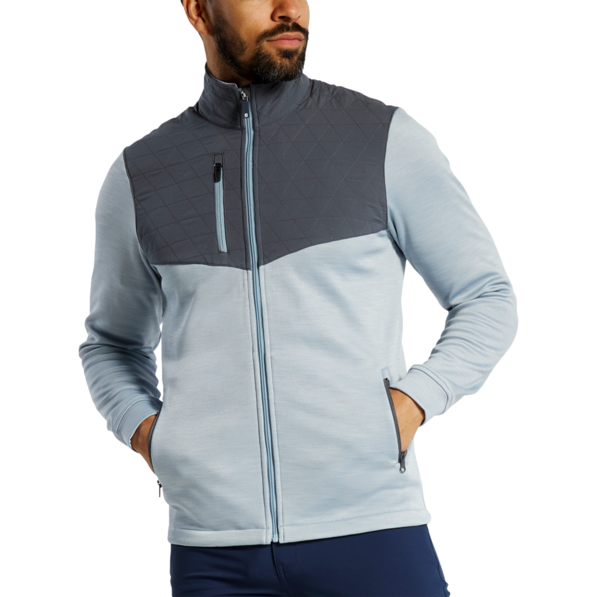 Thermo Hybrid Midlayer Full Zip Jacket