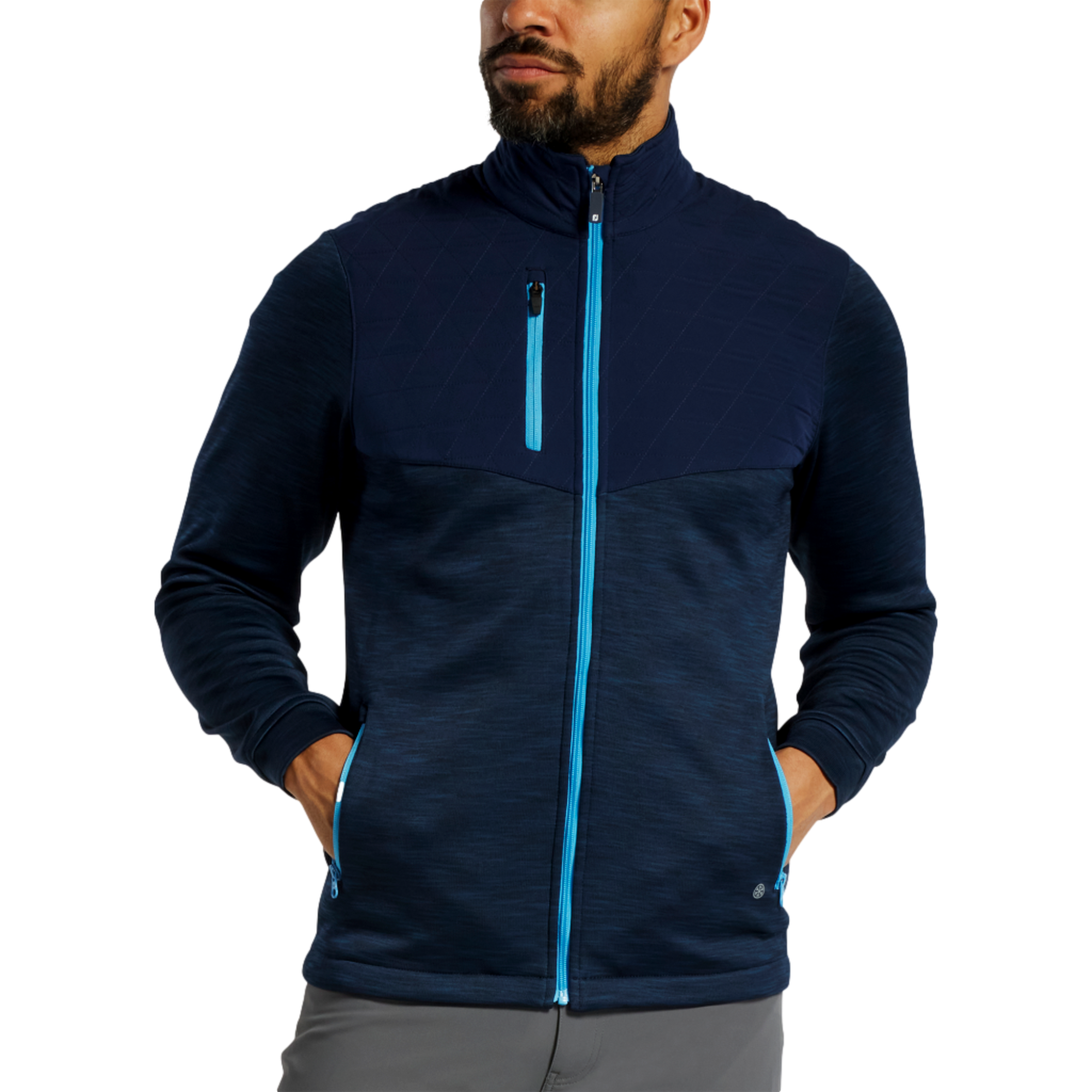 Thermo Hybrid Midlayer Full Zip Jacket
