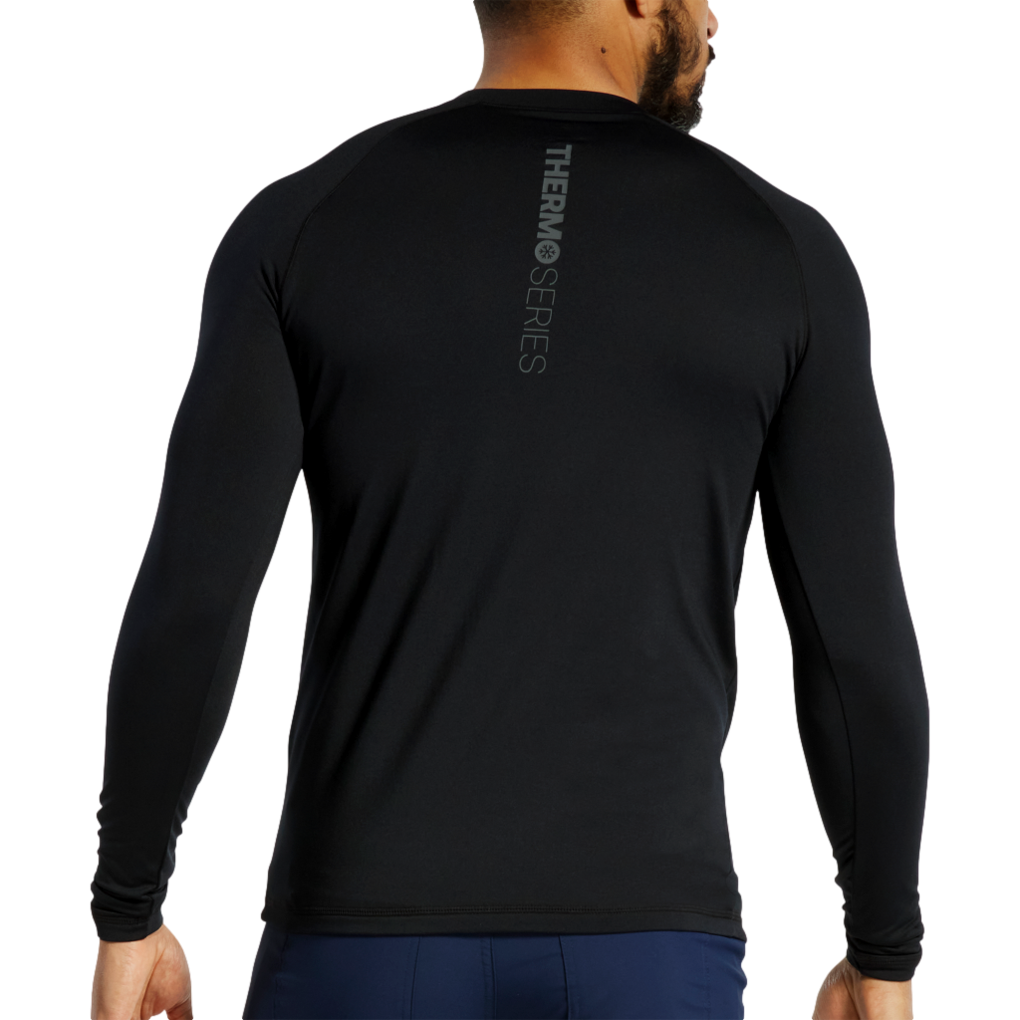 Thermo Fleece Base Layer Men's Long Sleeve Golf Polo Shirt