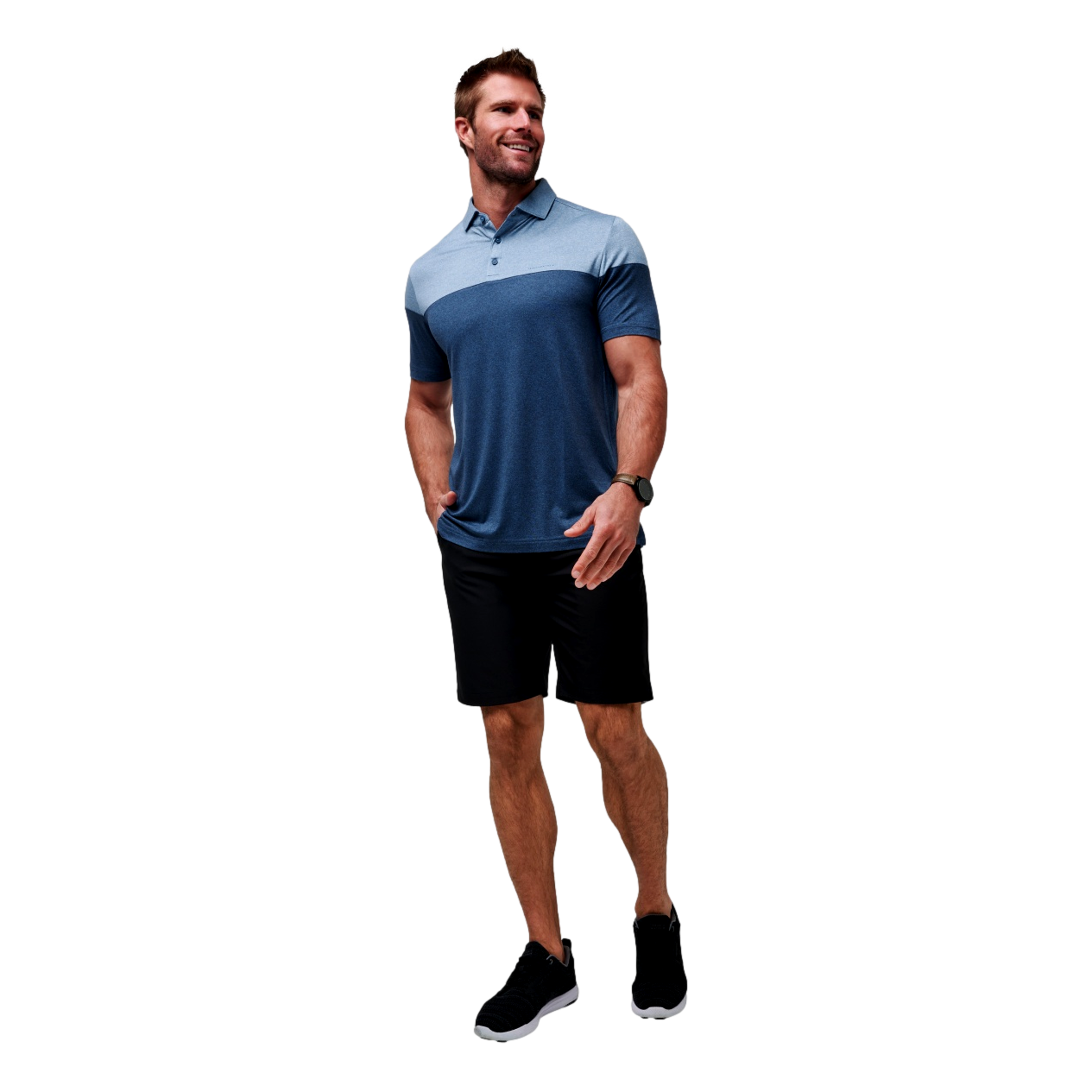 Heater Pro Color Block  Polo Shirt