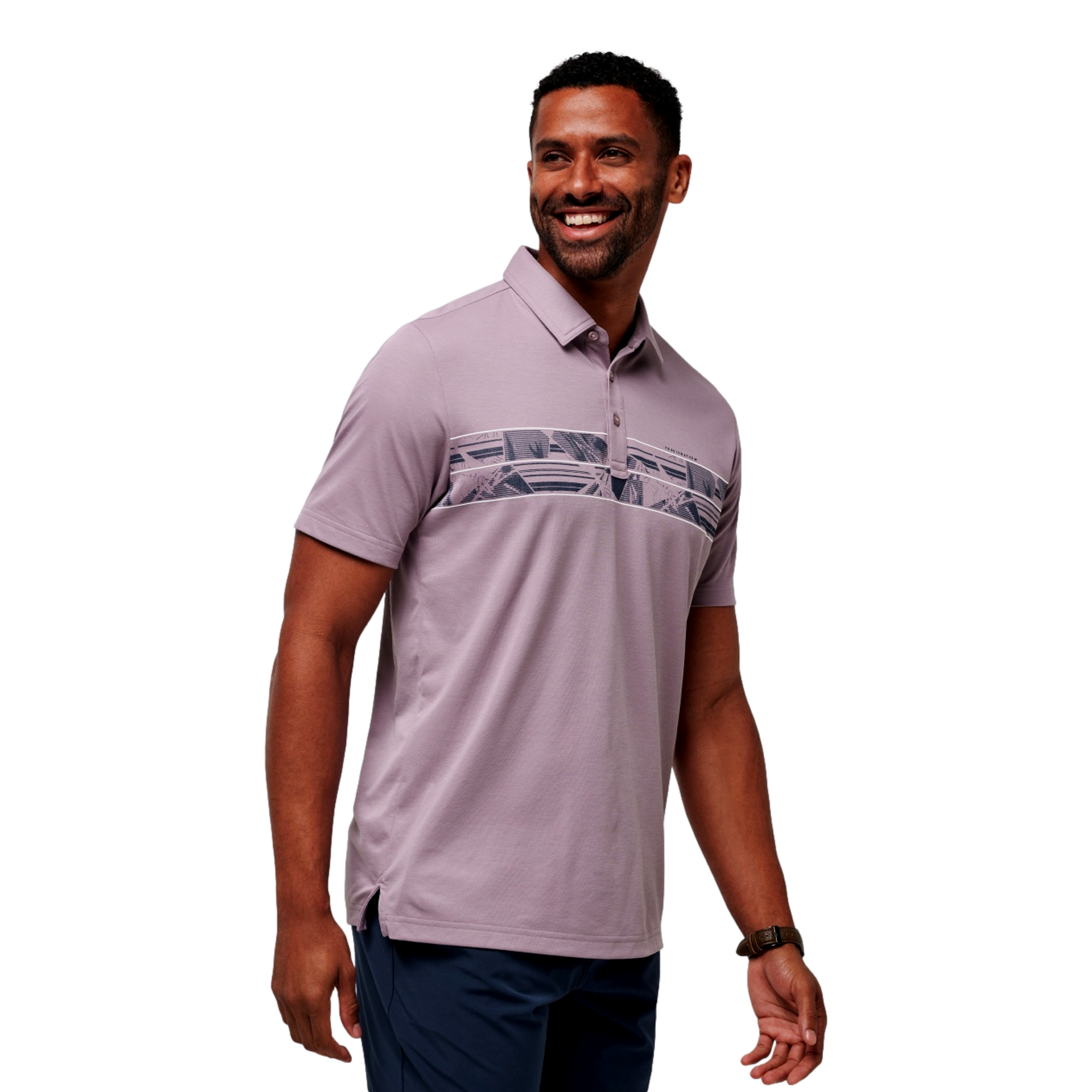 Papaya Grove Short Sleeve Polo Shirt