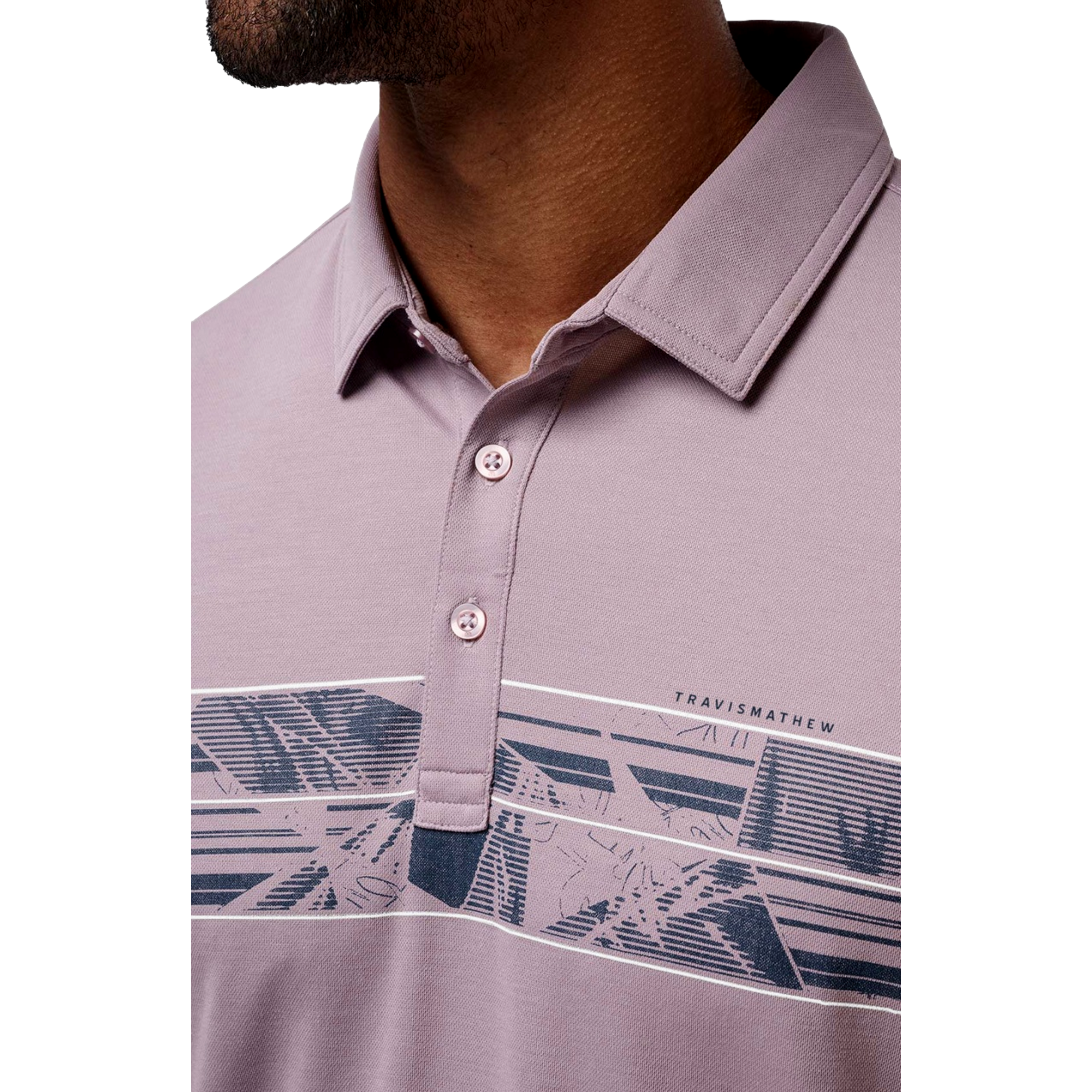 Papaya Grove Short Sleeve Polo Shirt