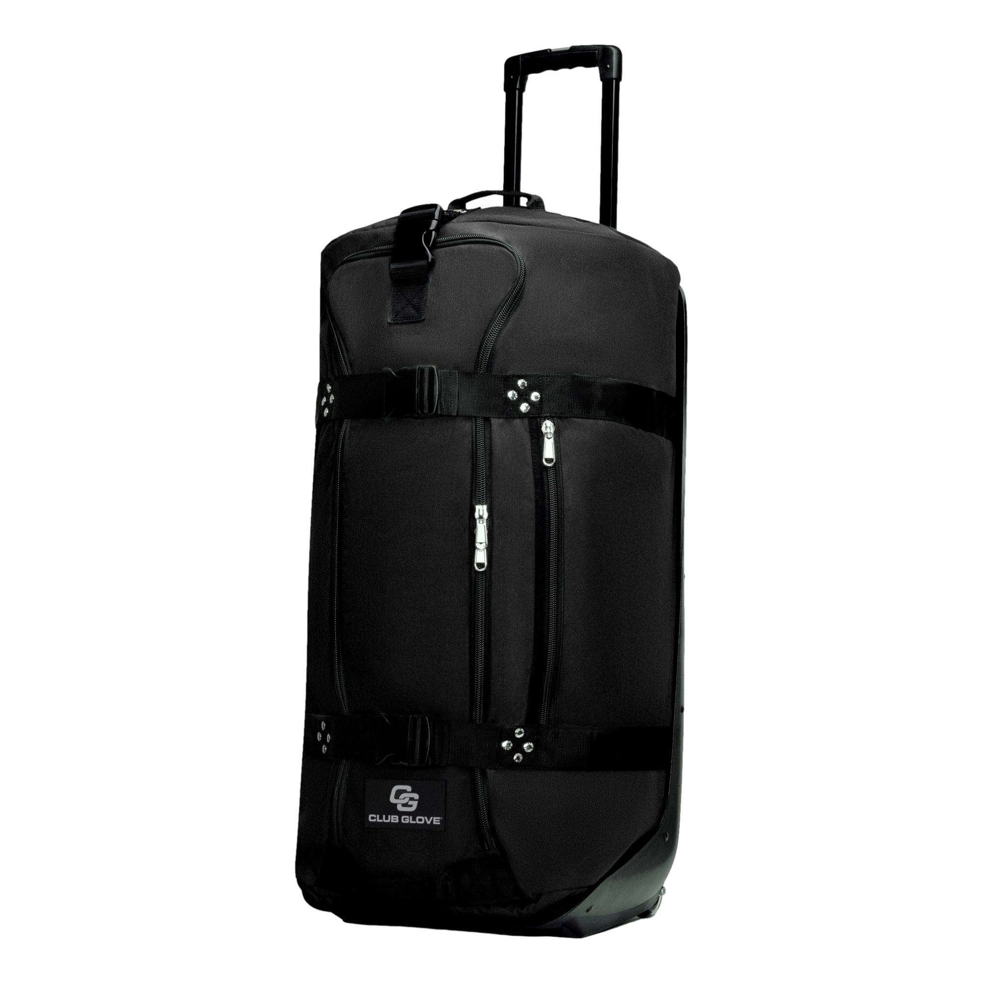 Rolling Duffle XL, Black - Club Glove Golf Luggage