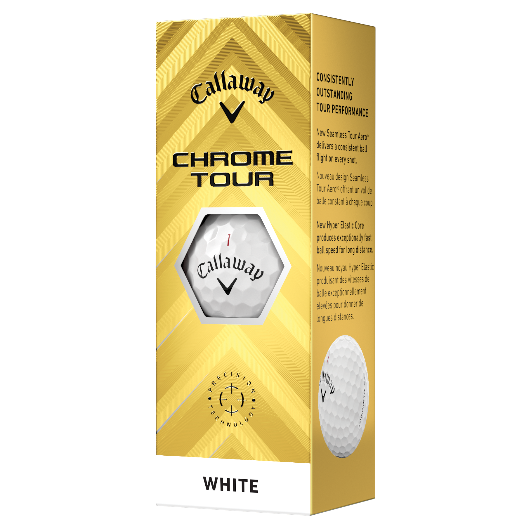 Chrome Tour 2024 Personalized Golf Balls